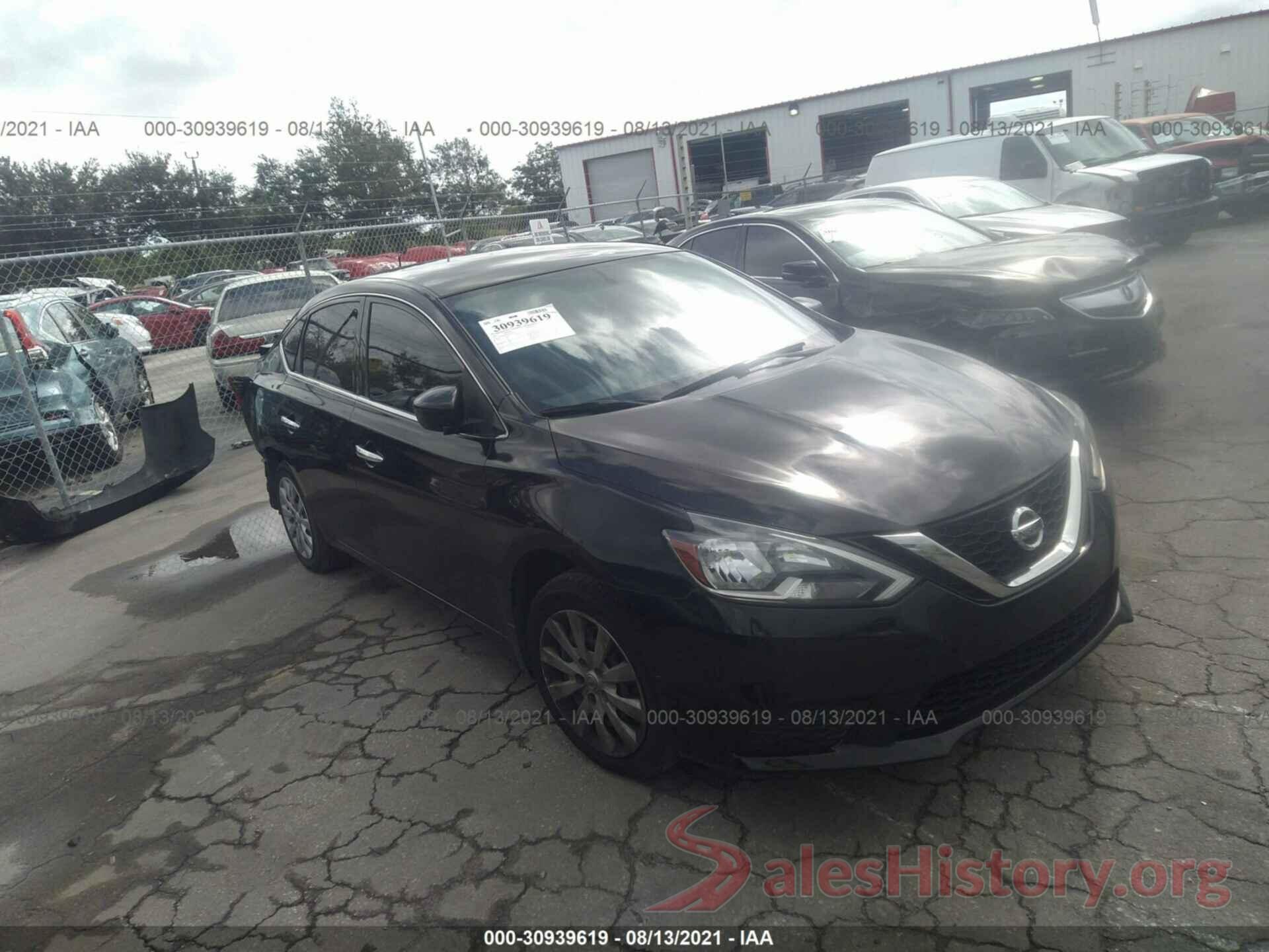 3N1AB7AP6HL640279 2017 NISSAN SENTRA