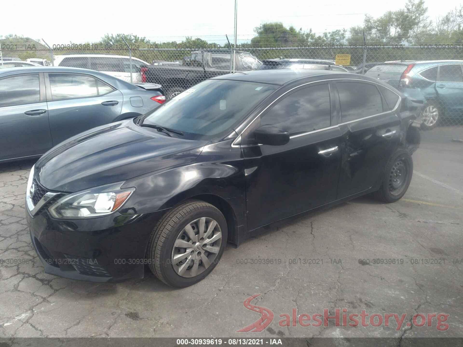 3N1AB7AP6HL640279 2017 NISSAN SENTRA