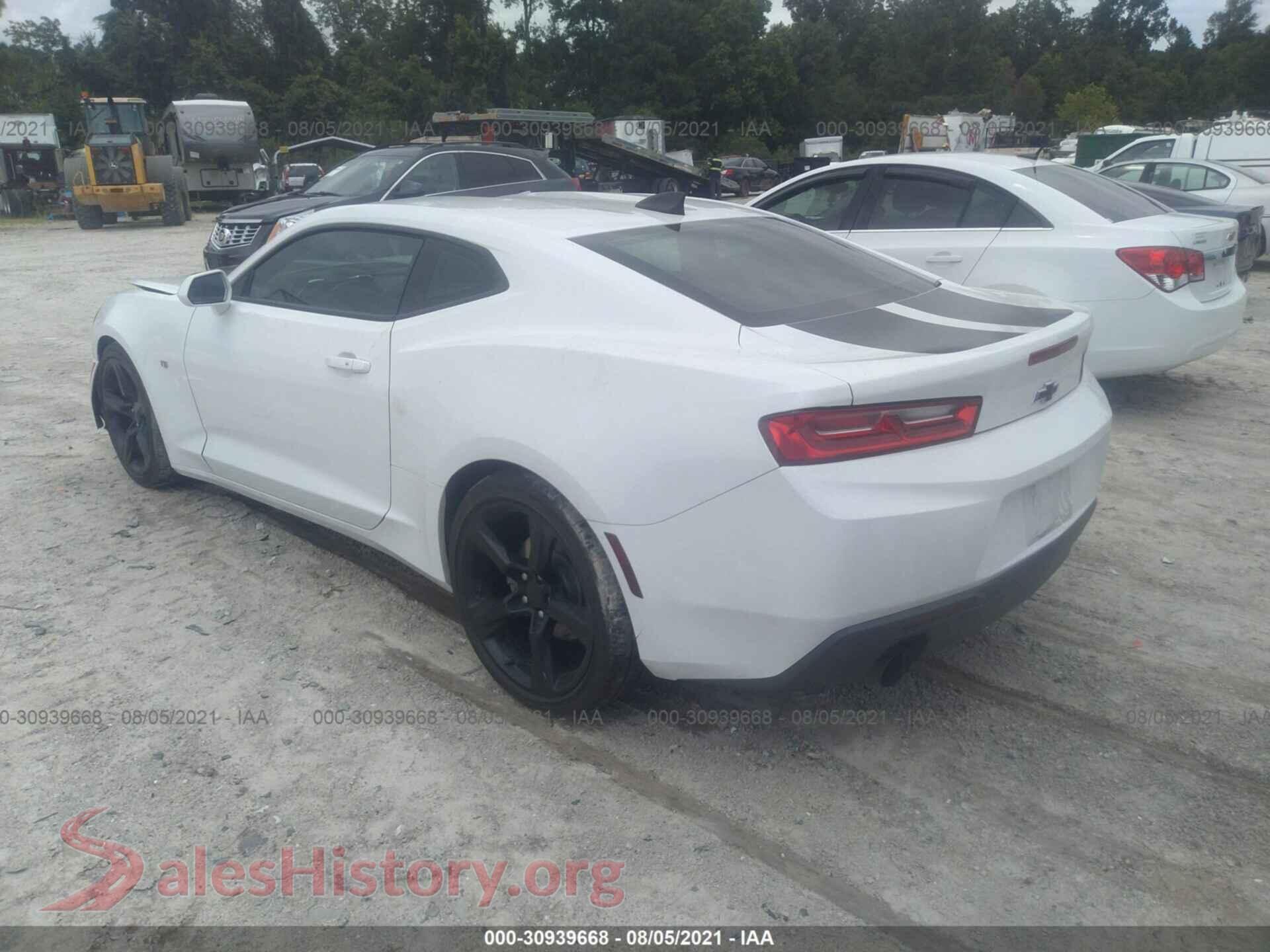 2016 CHEVROLET CAMARO VIN 1G1FB1RX7G0179697, driver side view