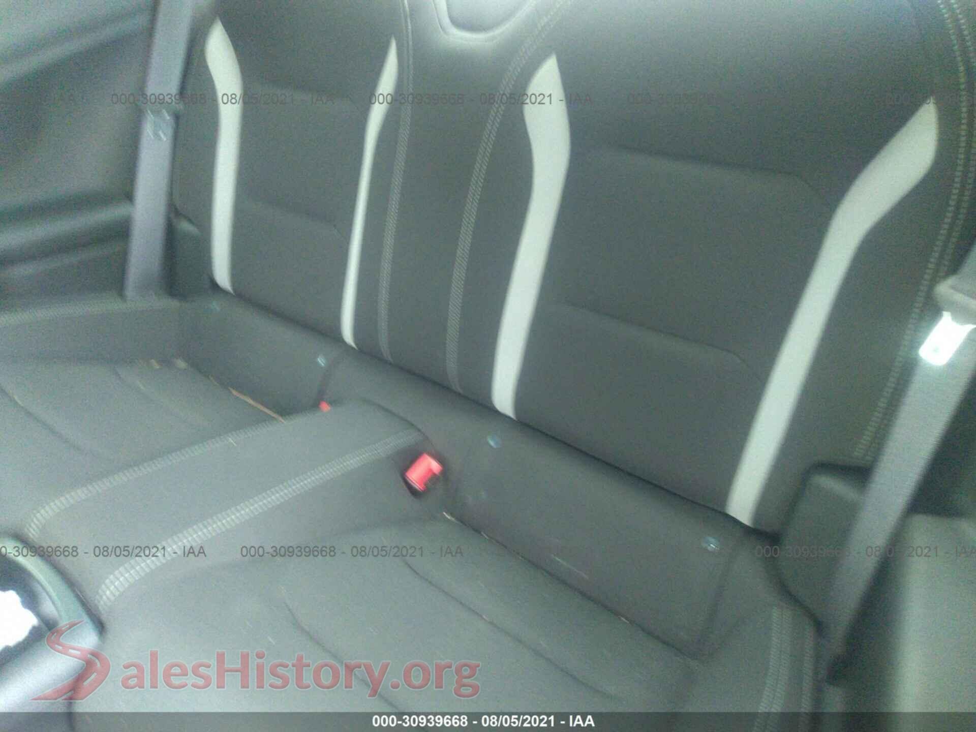 2016 CHEVROLET CAMARO VIN 1G1FB1RX7G0179697, front passenger side