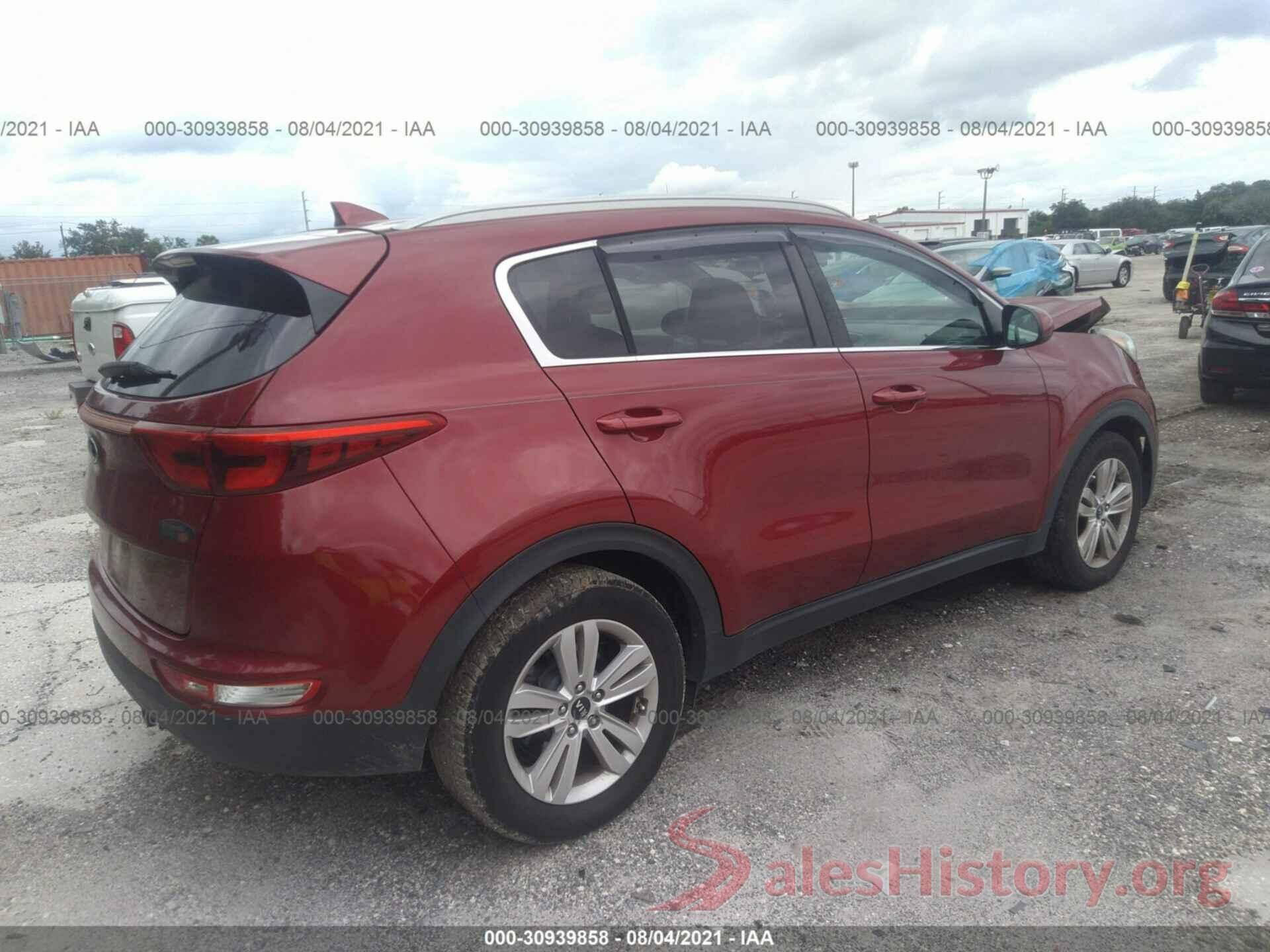 KNDPM3AC5H7121980 2017 KIA SPORTAGE