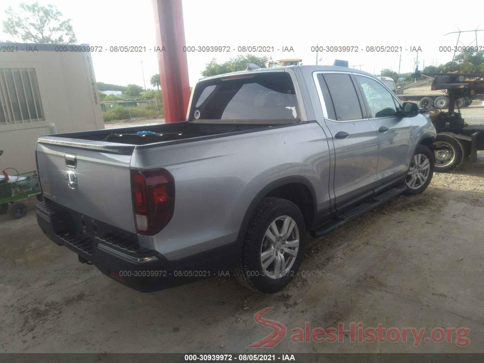 5FPYK2F24HB009712 2017 HONDA RIDGELINE