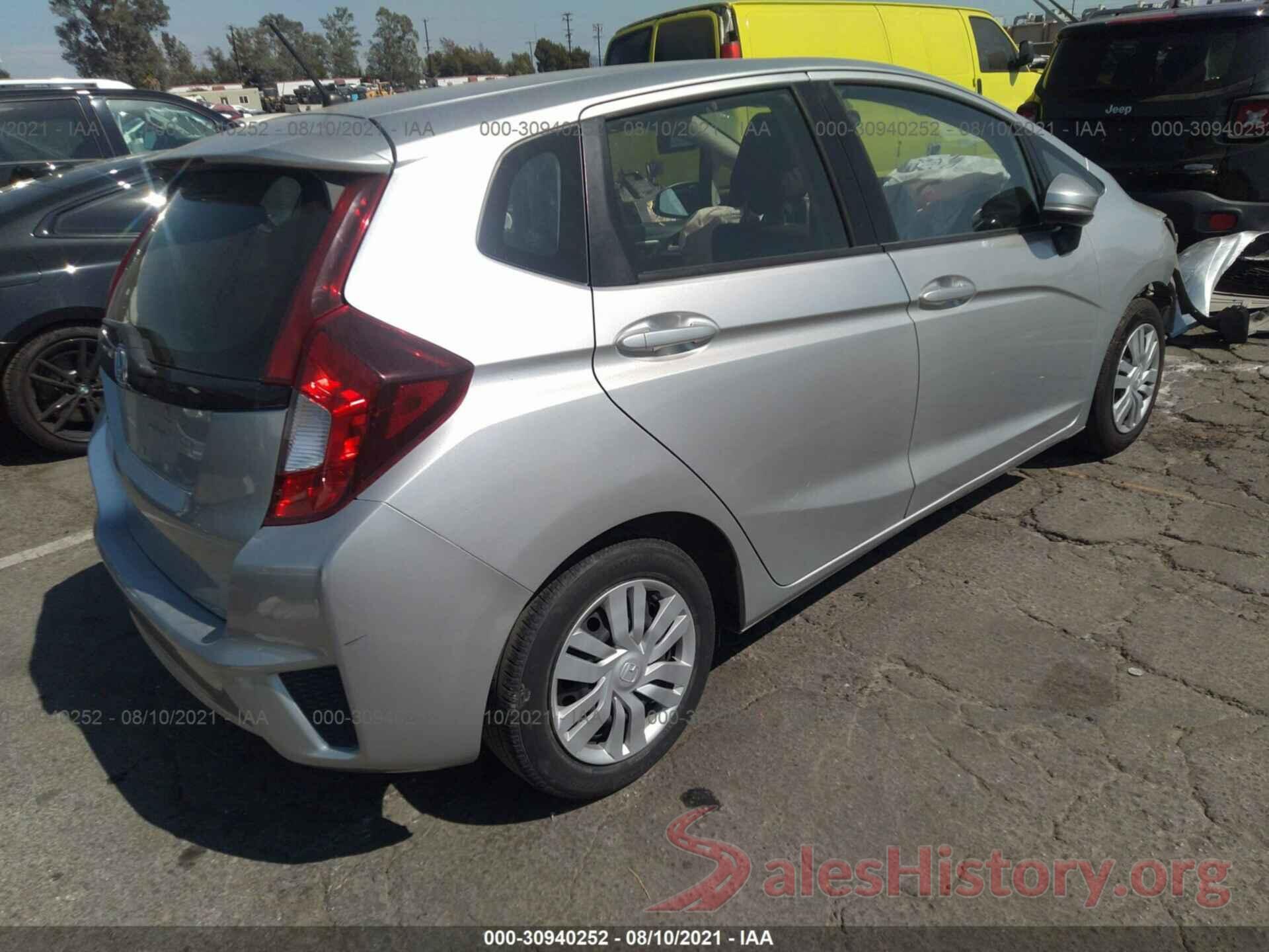 JHMGK5H57GX006691 2016 HONDA FIT