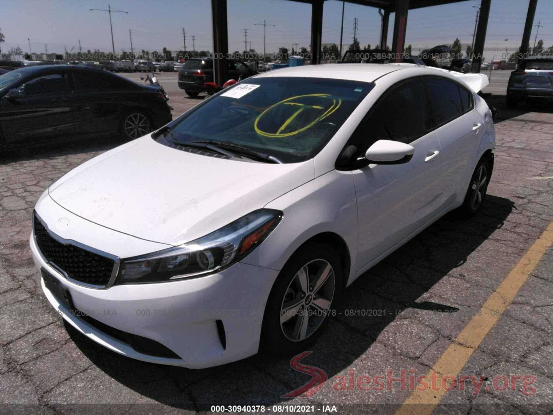 3KPFL4A77JE219566 2018 KIA FORTE