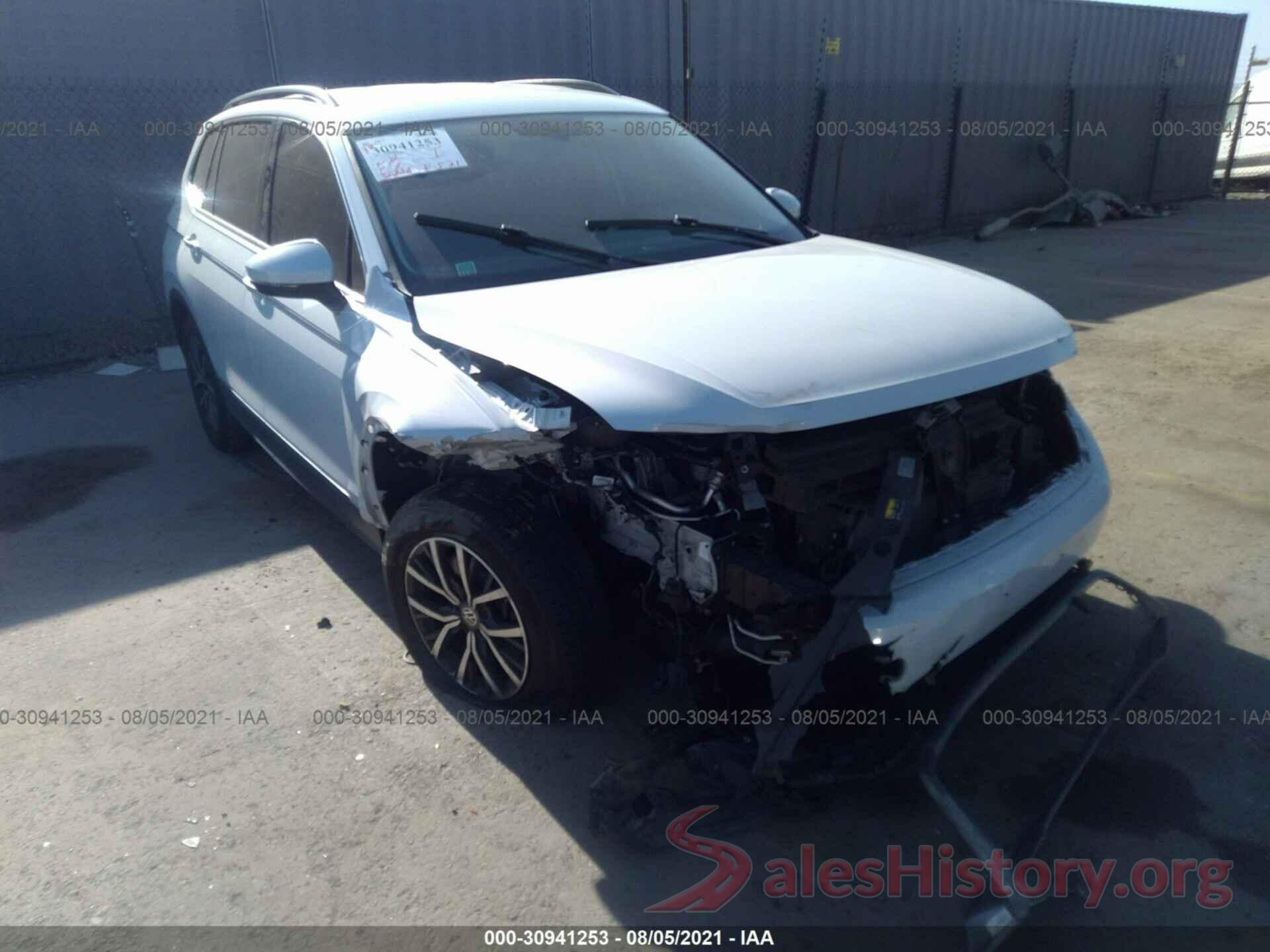 3VV3B7AX3JM208210 2018 VOLKSWAGEN TIGUAN