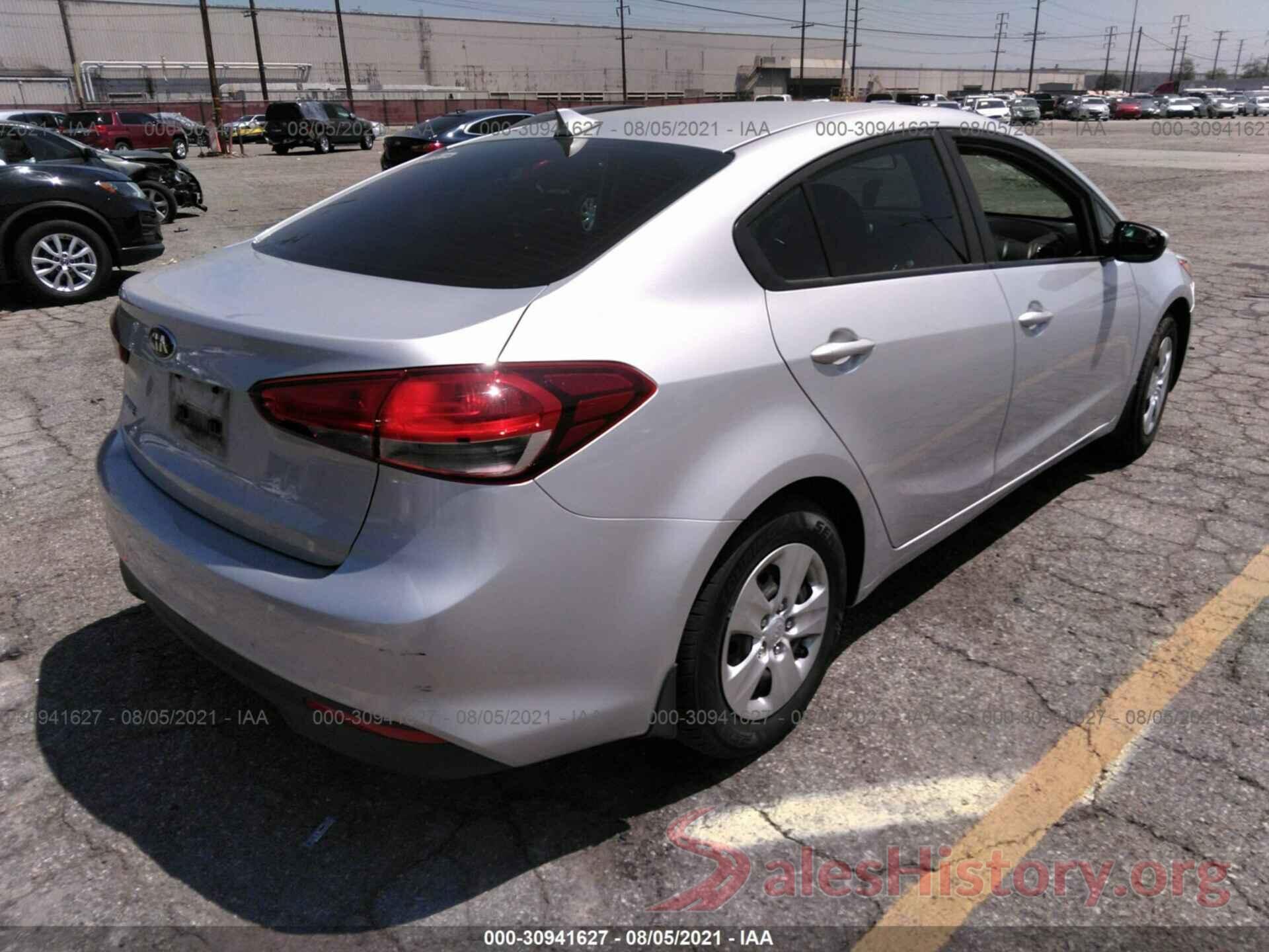 3KPFK4A71HE113577 2017 KIA FORTE