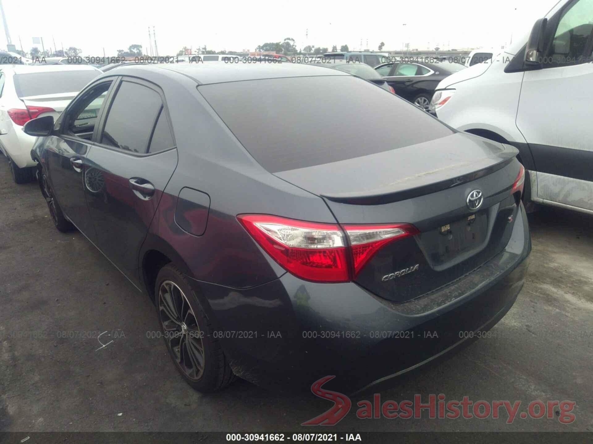 5YFBURHE2GP379620 2016 TOYOTA COROLLA