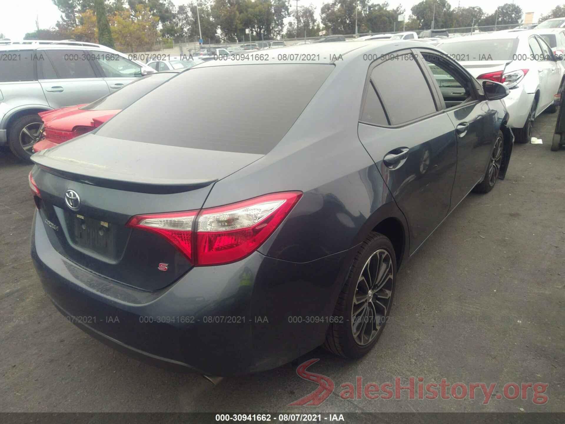 5YFBURHE2GP379620 2016 TOYOTA COROLLA