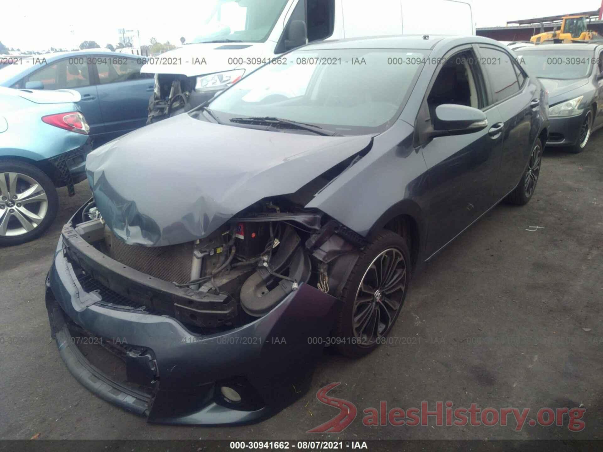 5YFBURHE2GP379620 2016 TOYOTA COROLLA