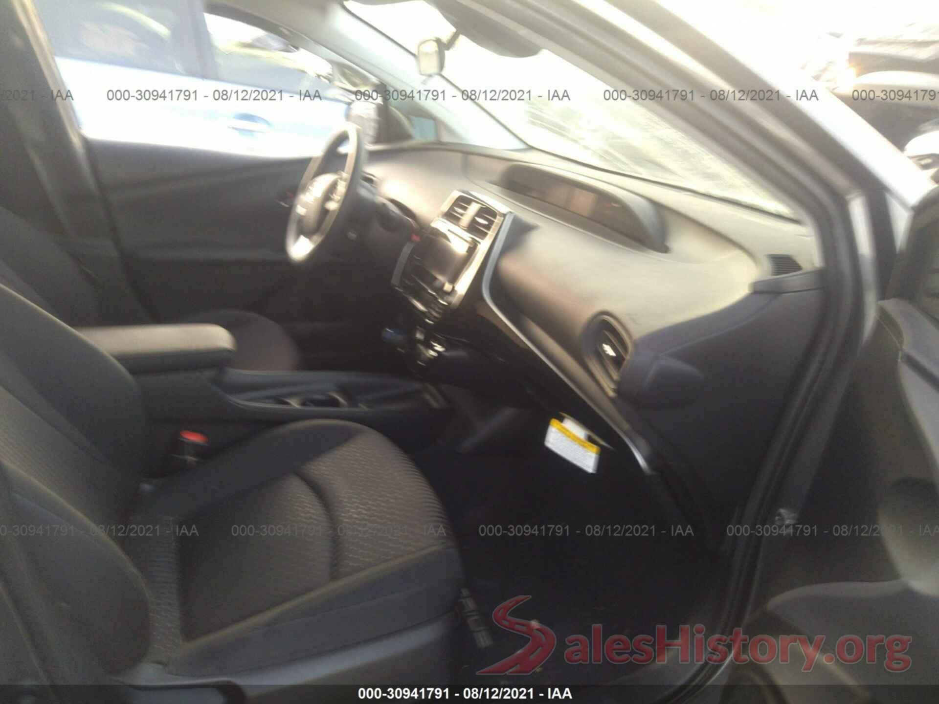 JTDKBRFU6J3078168 2018 TOYOTA PRIUS