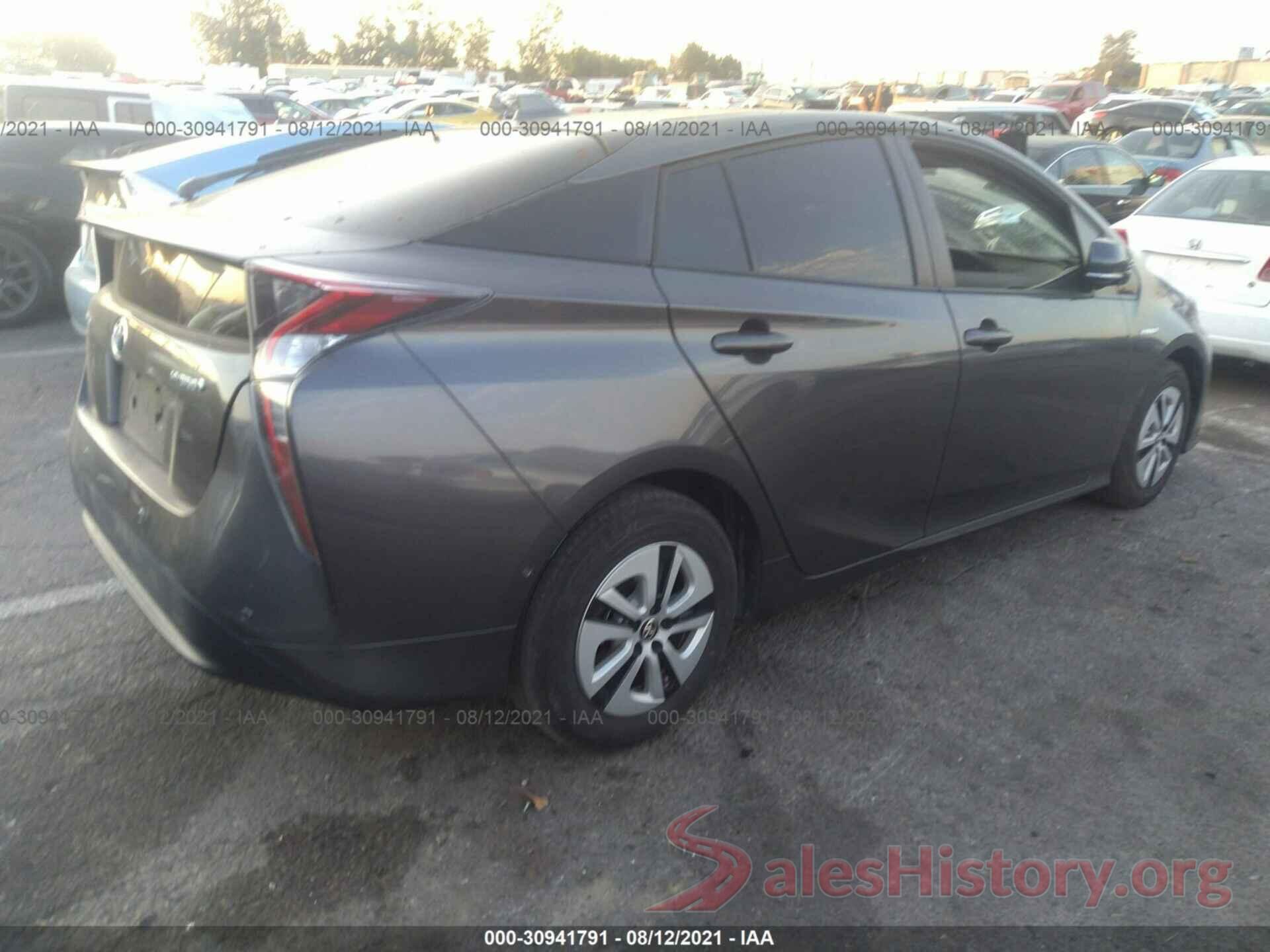 JTDKBRFU6J3078168 2018 TOYOTA PRIUS