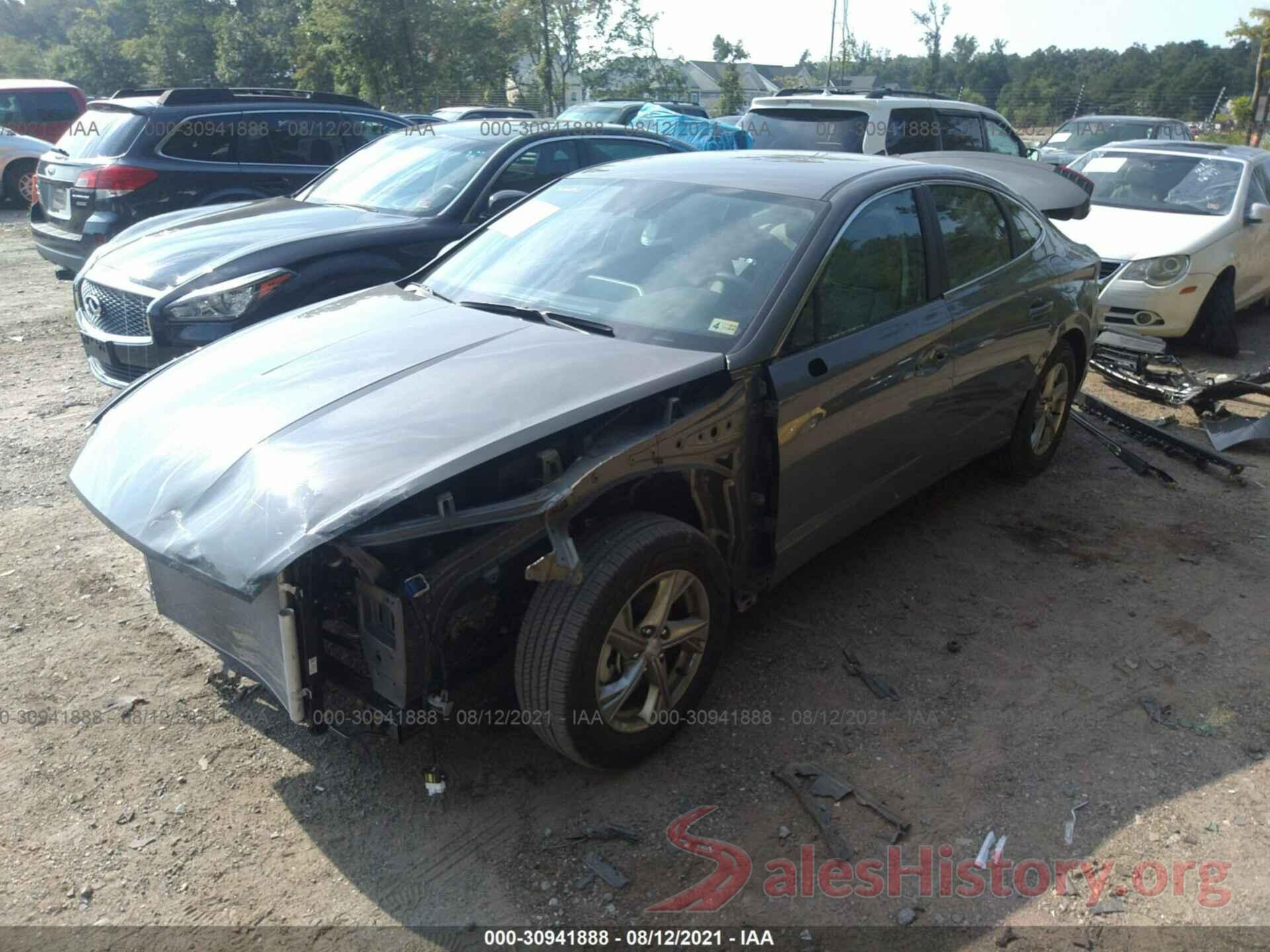 5NPEG4JA1MH114808 2021 HYUNDAI SONATA