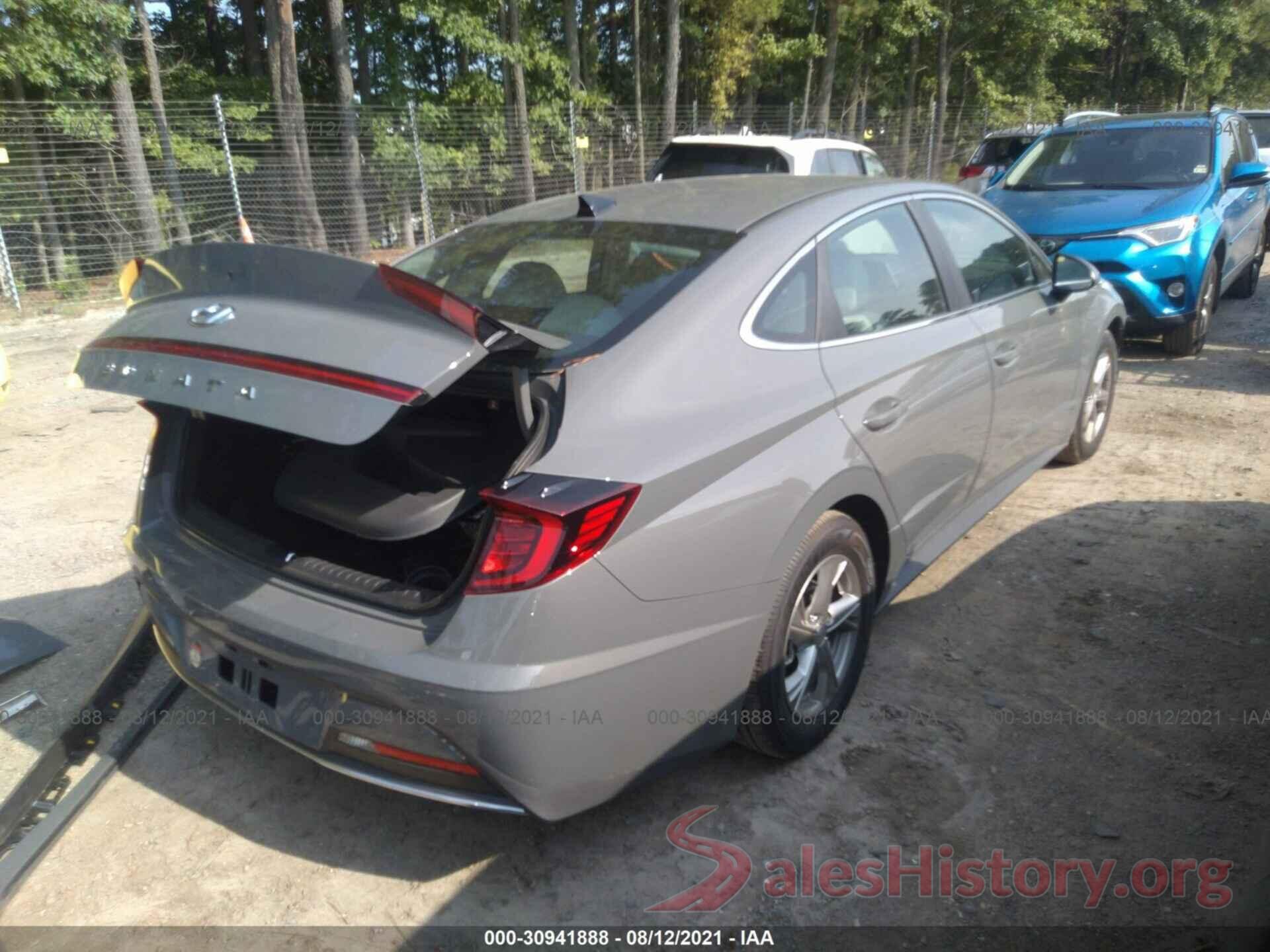 5NPEG4JA1MH114808 2021 HYUNDAI SONATA