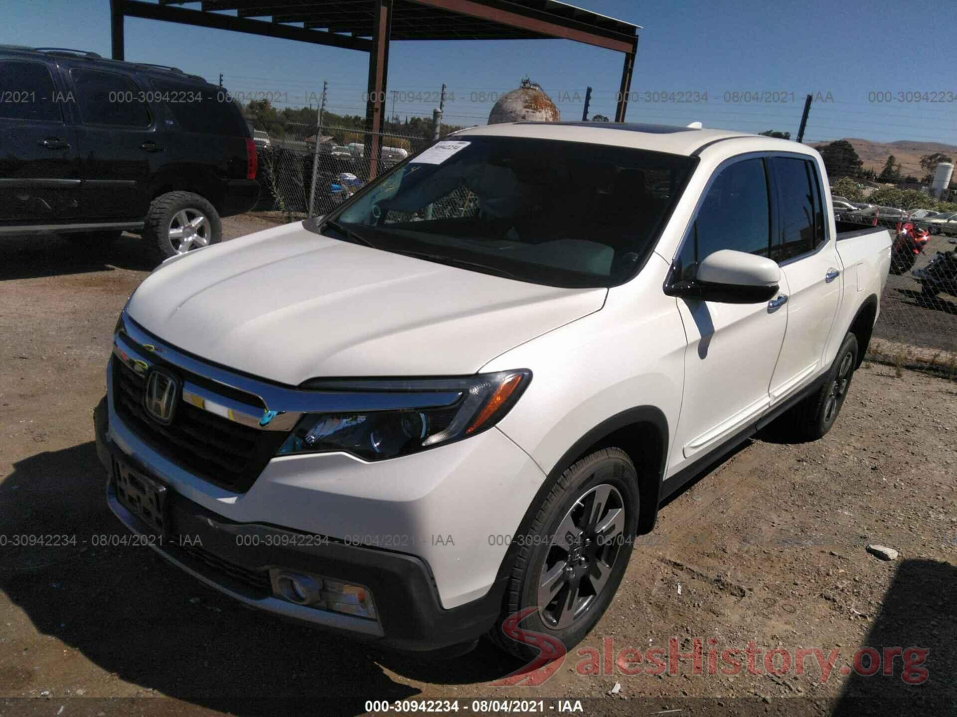 5FPYK3F7XHB010400 2017 HONDA RIDGELINE