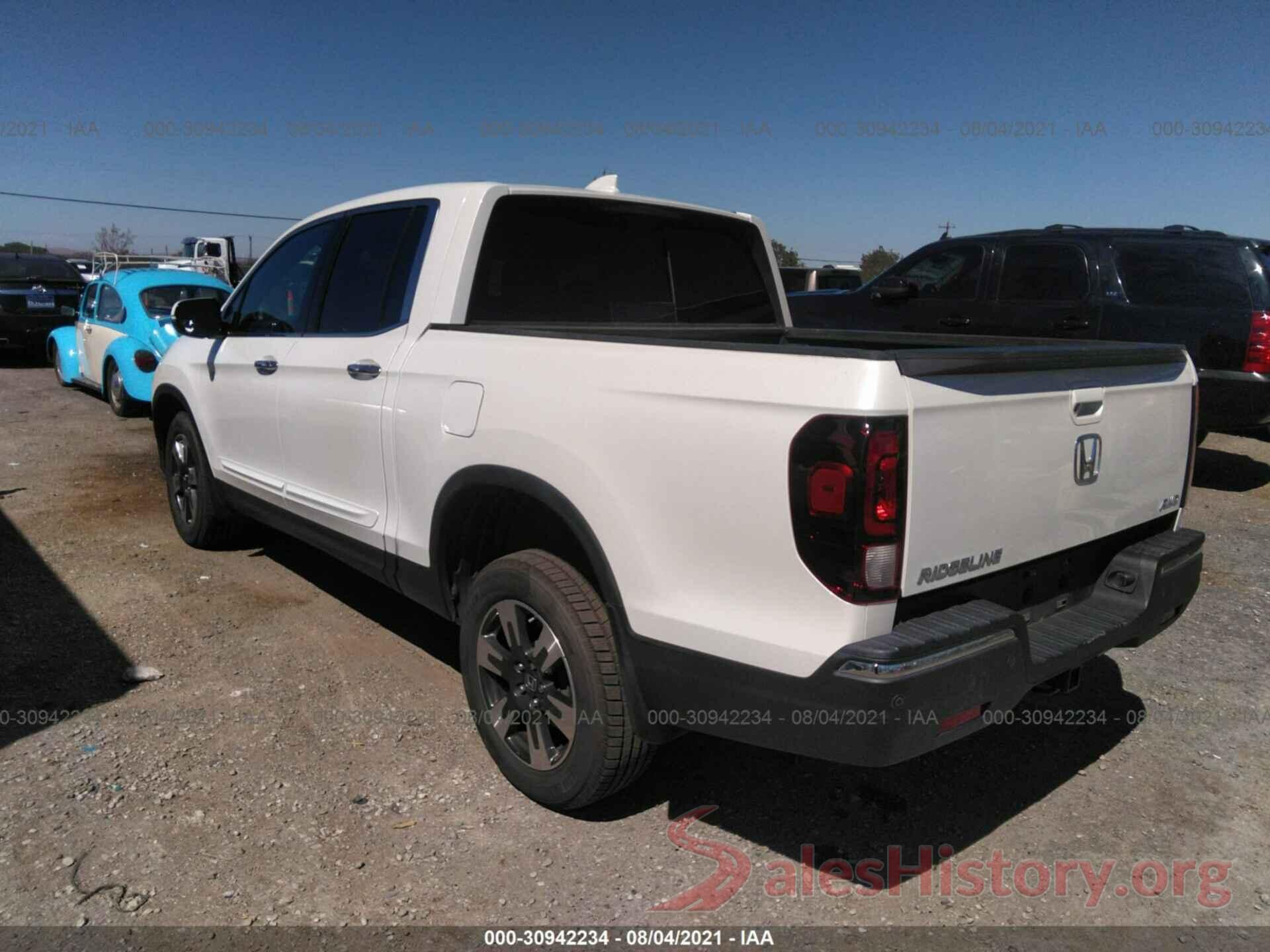 5FPYK3F7XHB010400 2017 HONDA RIDGELINE