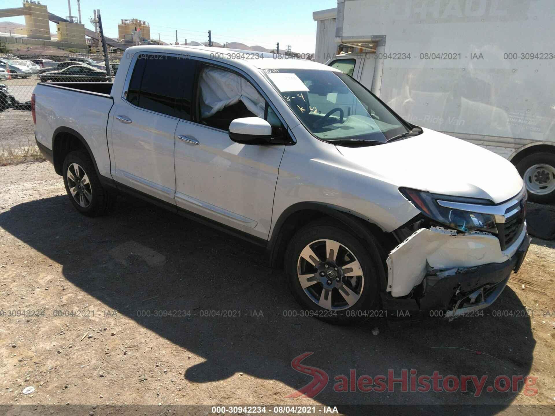 5FPYK3F7XHB010400 2017 HONDA RIDGELINE