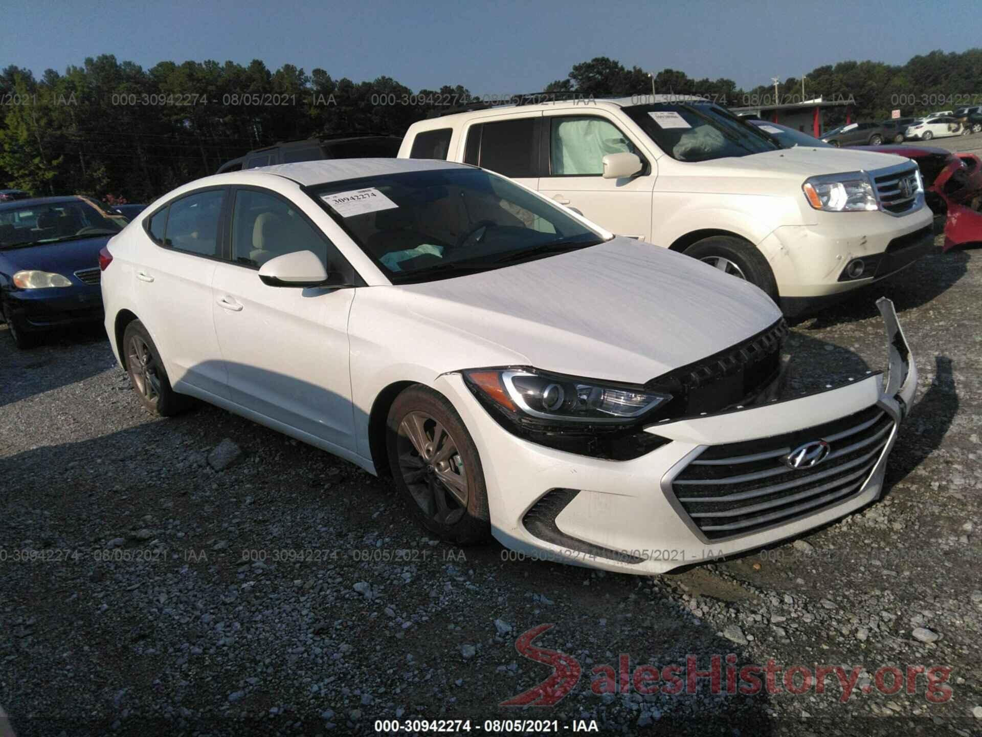 5NPD84LF2JH218964 2018 HYUNDAI ELANTRA