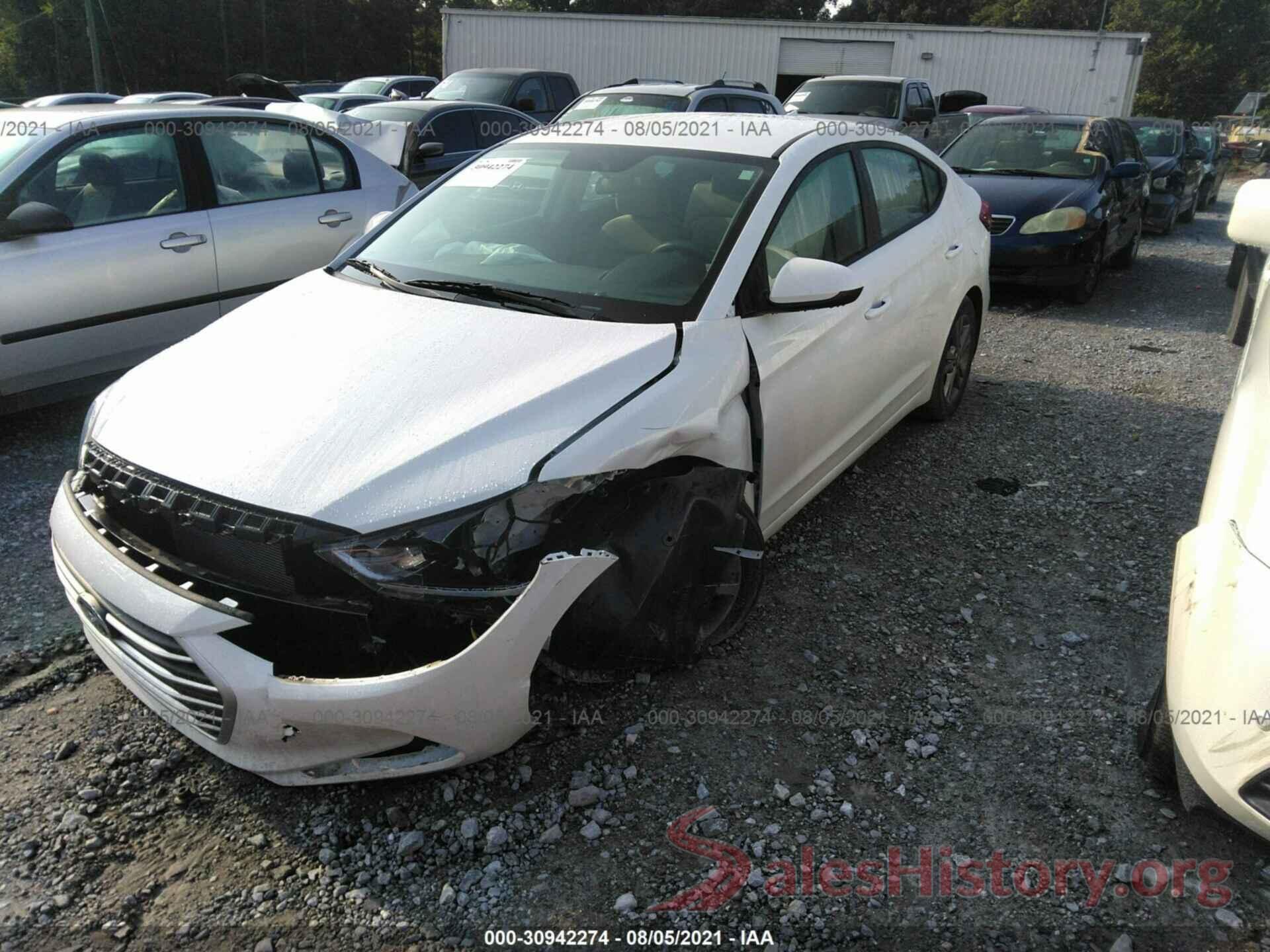 5NPD84LF2JH218964 2018 HYUNDAI ELANTRA