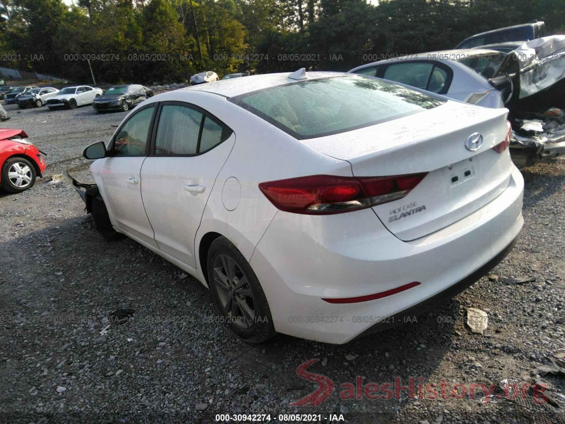 5NPD84LF2JH218964 2018 HYUNDAI ELANTRA