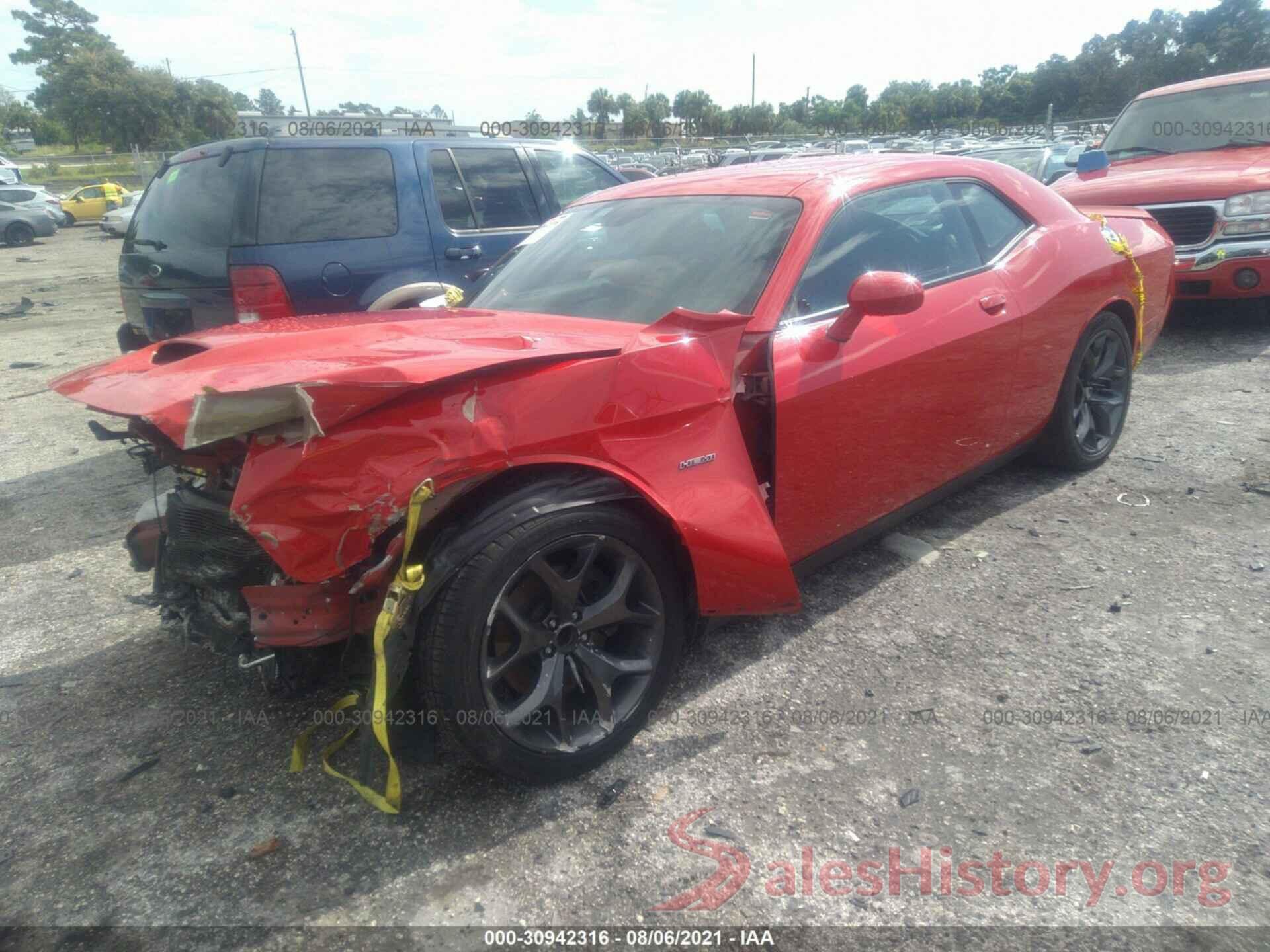 2C3CDZBT1KH583484 2019 DODGE CHALLENGER