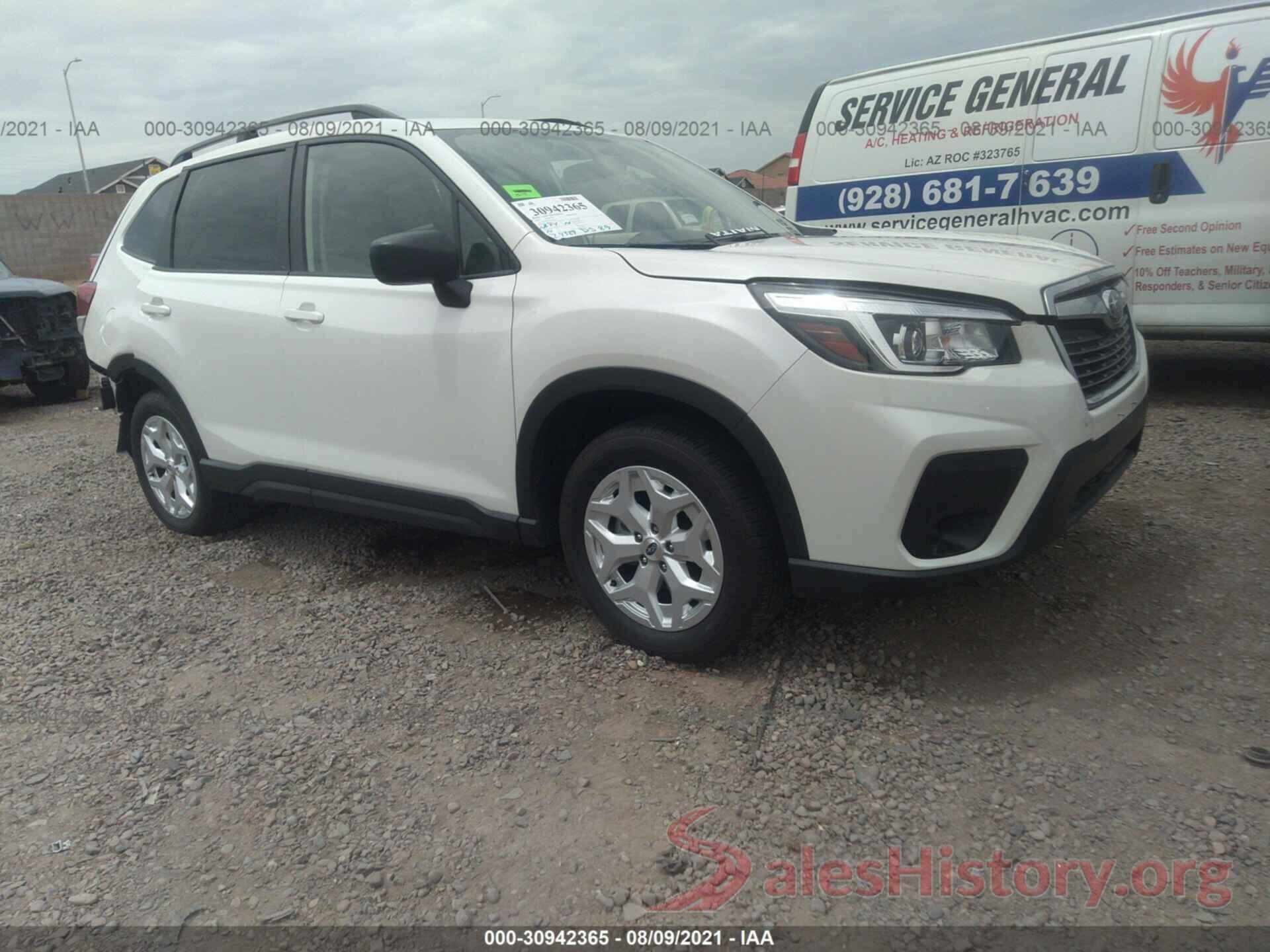 JF2SKACC1KH517747 2019 SUBARU FORESTER