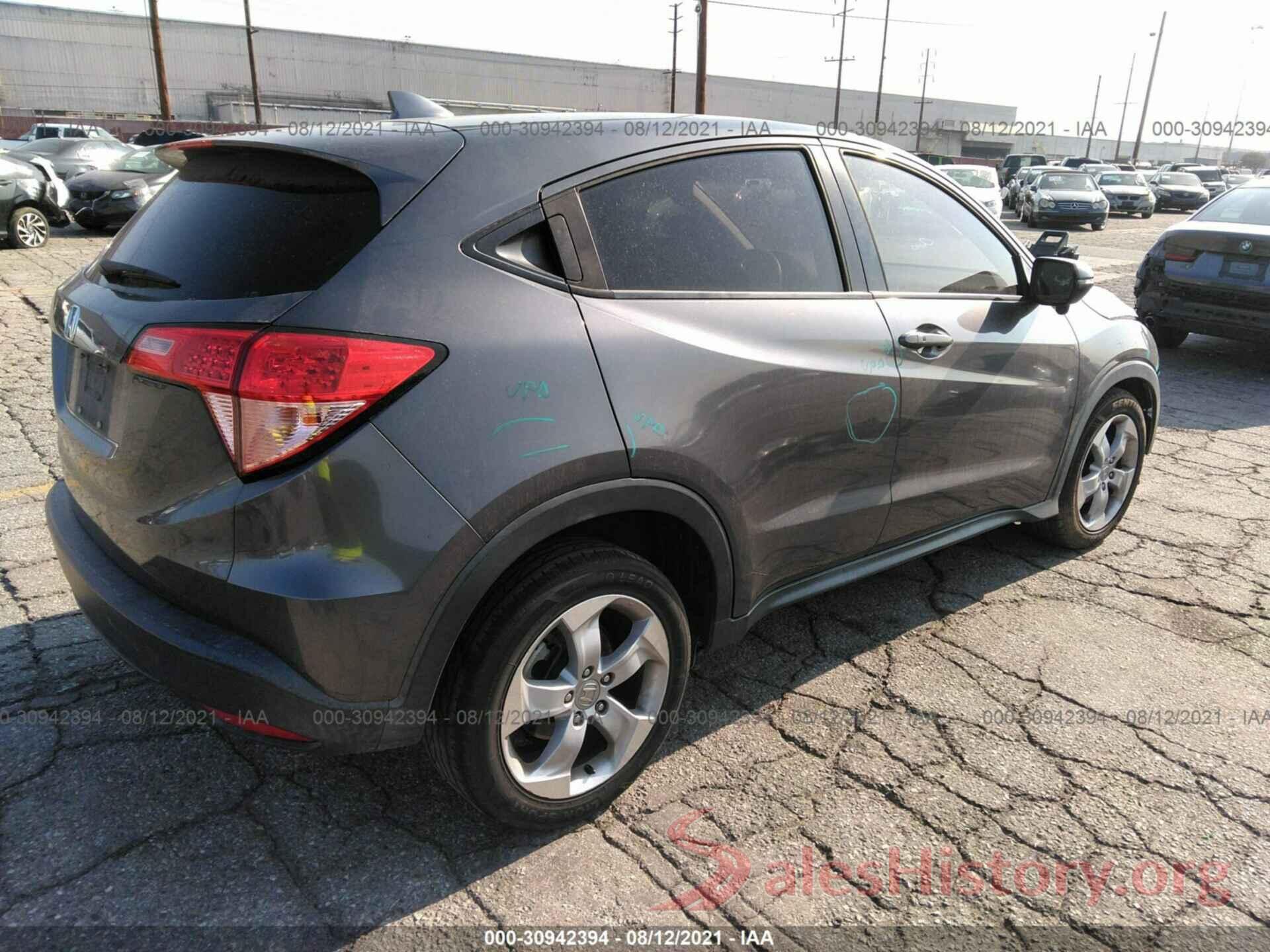 3CZRU5H52GM745472 2016 HONDA HR-V