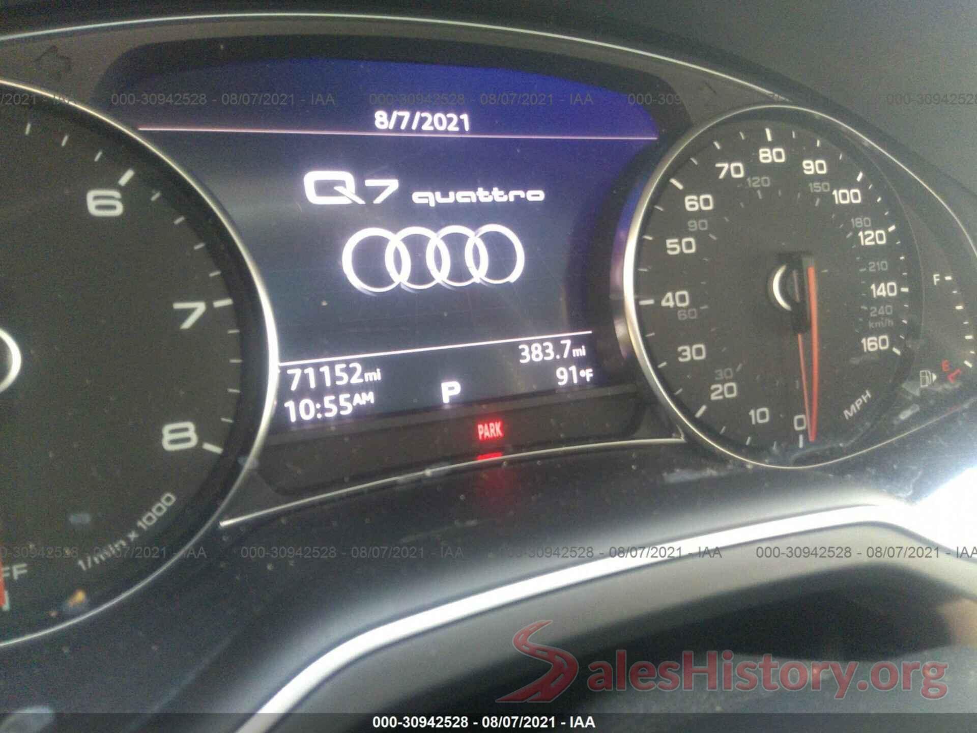 WA1LAAF70HD014550 2017 AUDI Q7