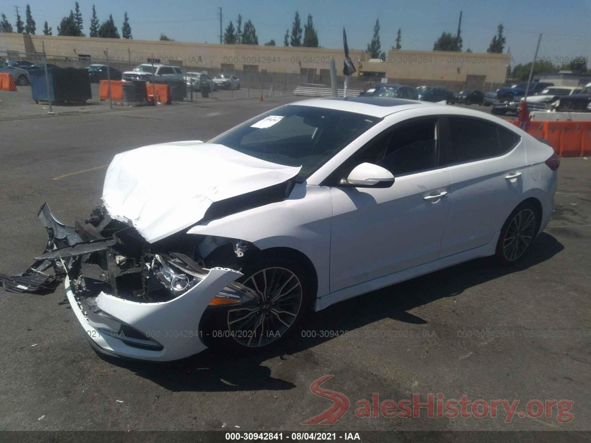 KMHD04LB0JU478205 2018 HYUNDAI ELANTRA