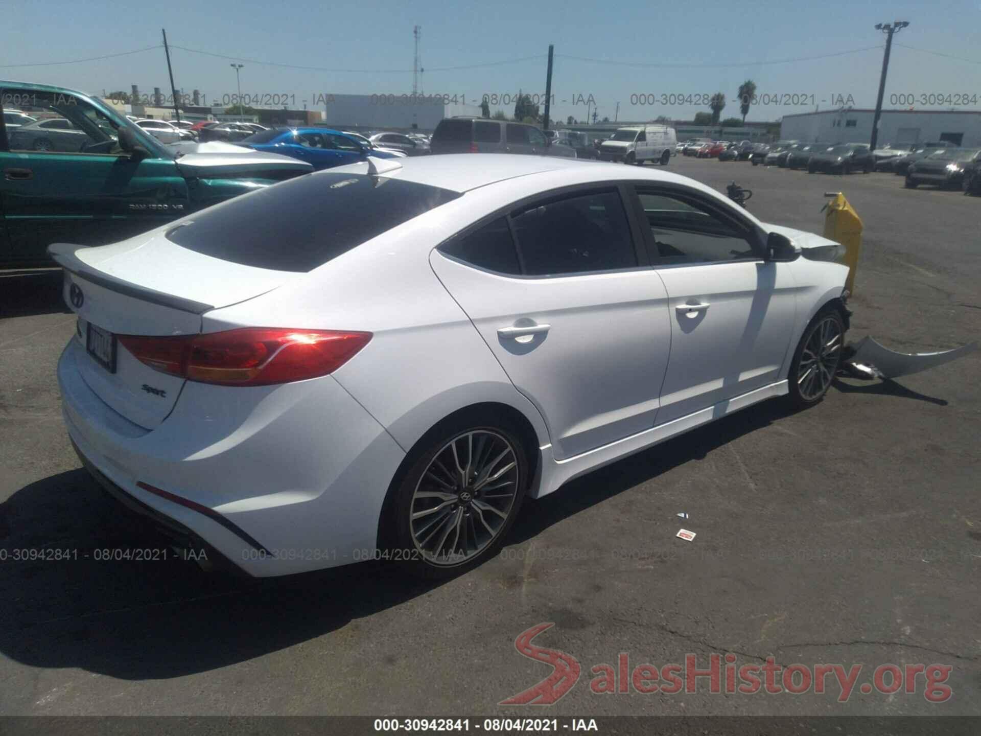 KMHD04LB0JU478205 2018 HYUNDAI ELANTRA