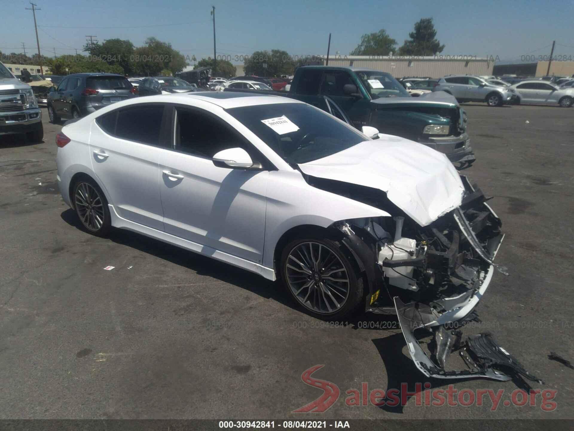 KMHD04LB0JU478205 2018 HYUNDAI ELANTRA