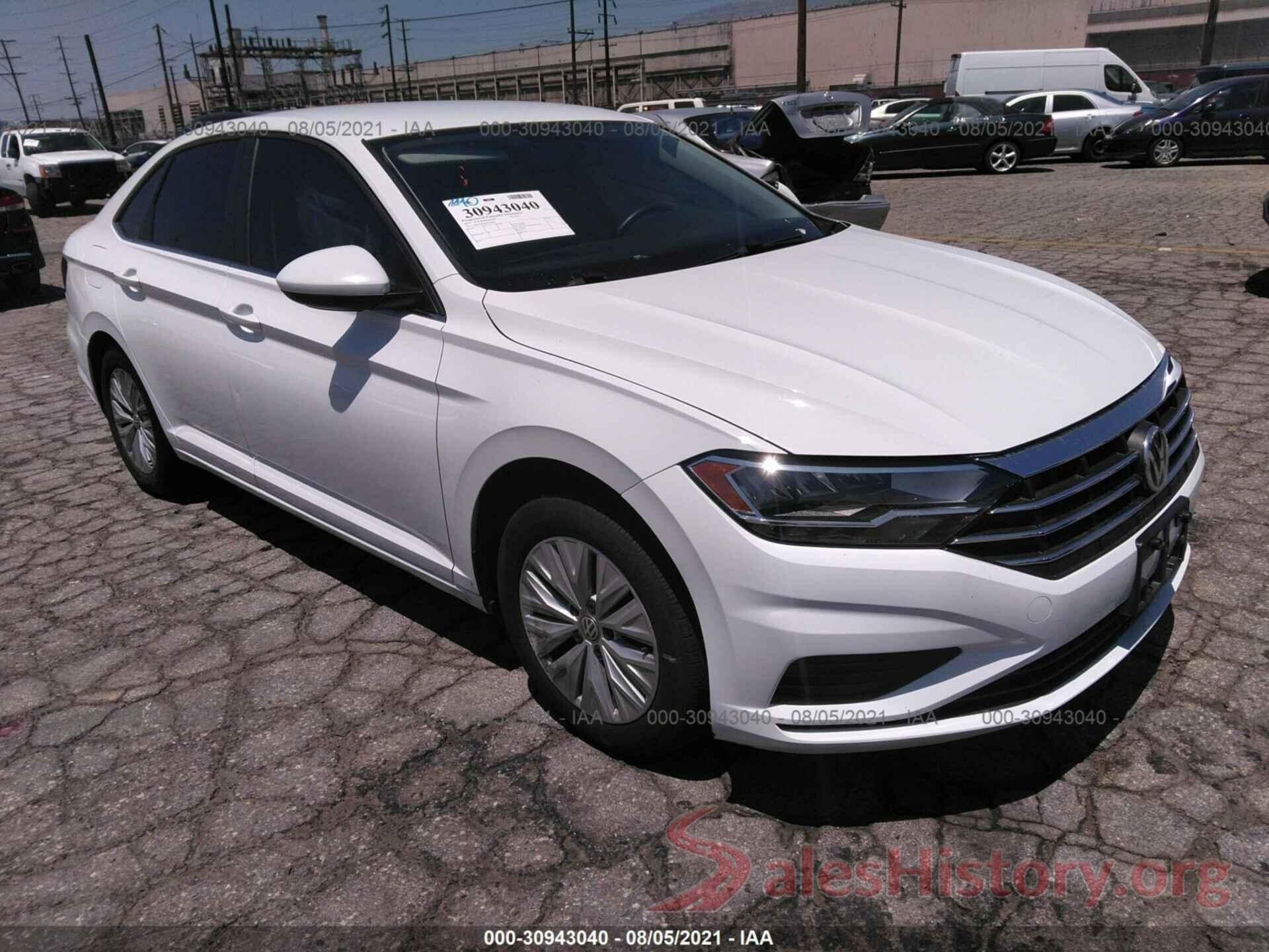 3VWC57BU9KM129908 2019 VOLKSWAGEN JETTA