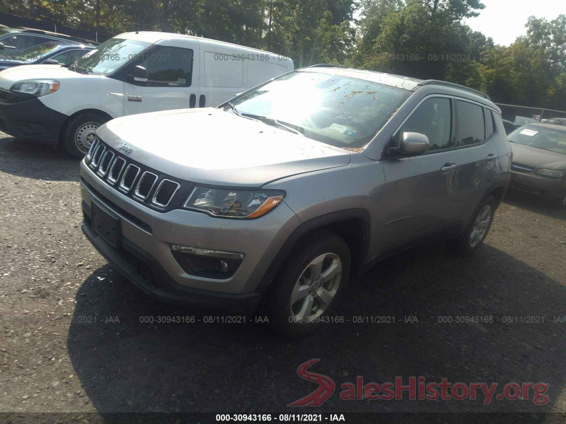 3C4NJDBB6KT674832 2019 JEEP COMPASS