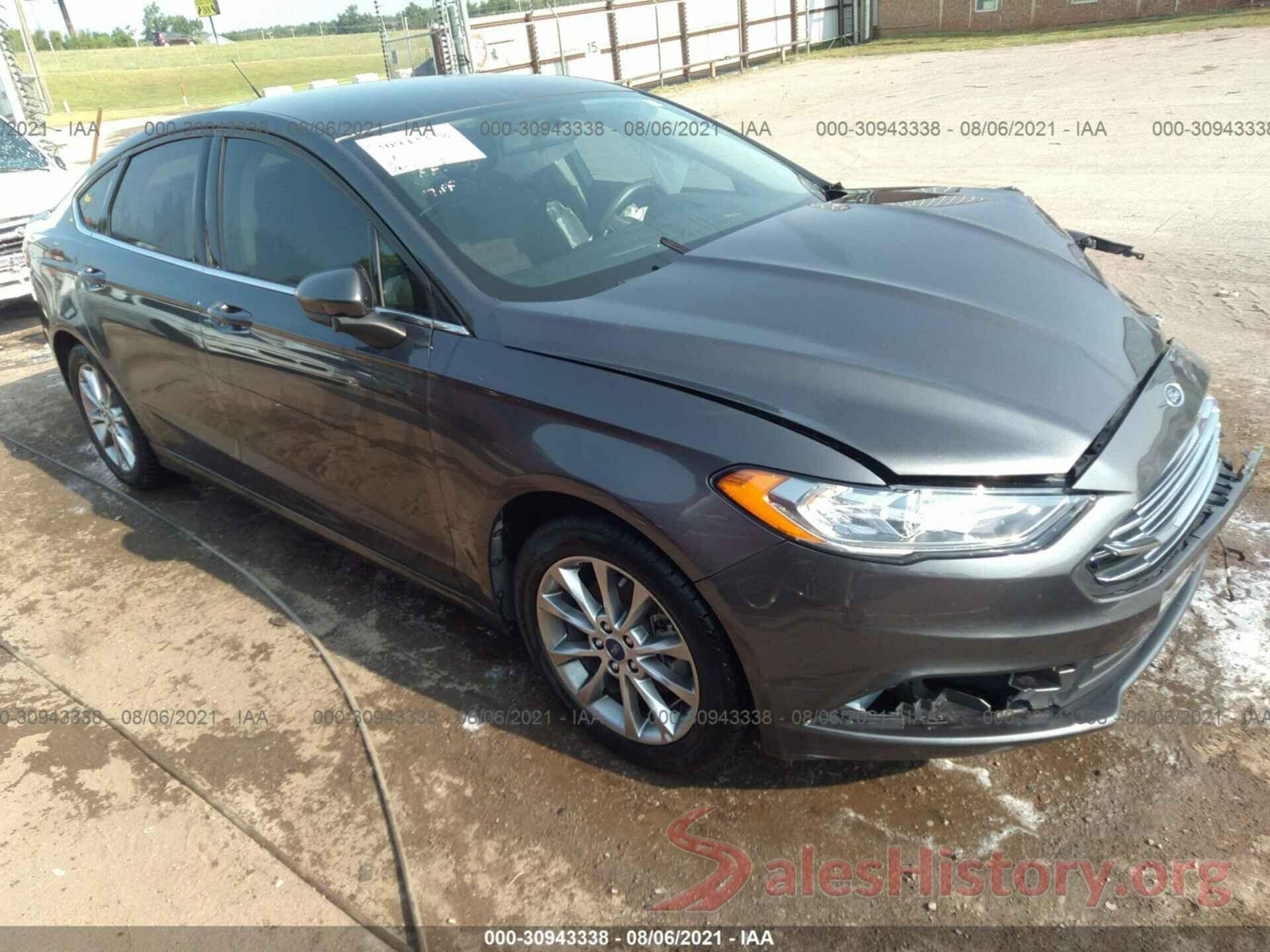 3FA6P0H7XHR125354 2017 FORD FUSION