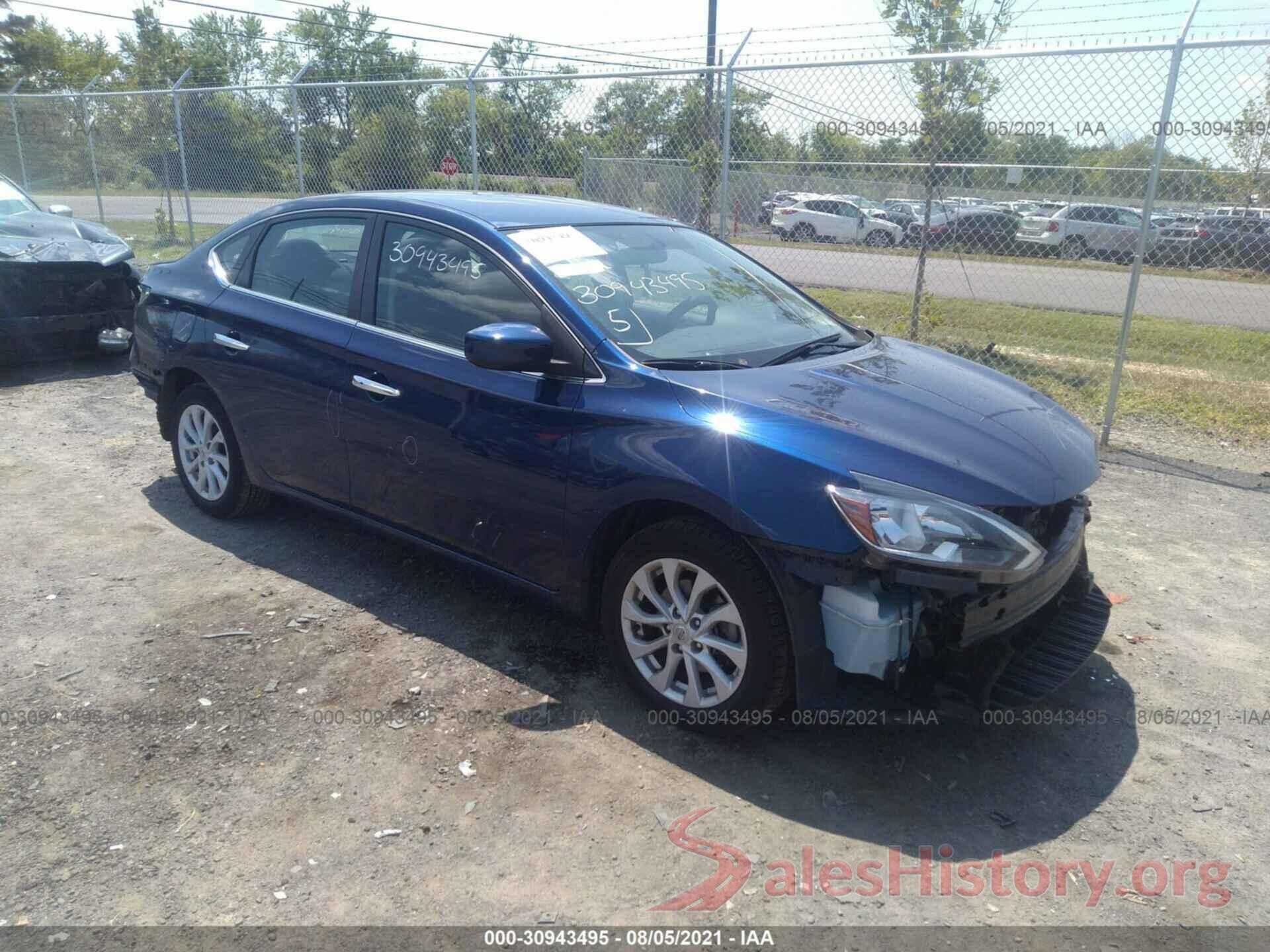 3N1AB7AP8KY248883 2019 NISSAN SENTRA