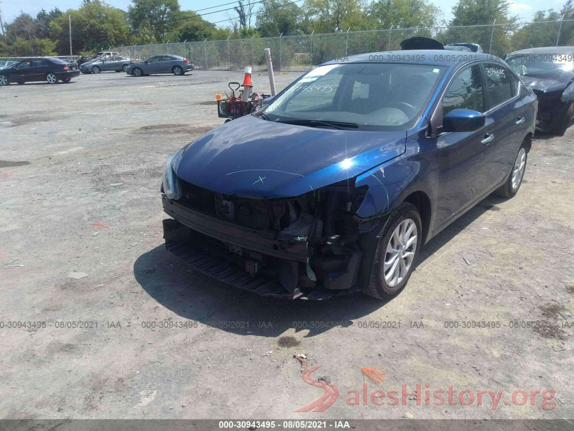 3N1AB7AP8KY248883 2019 NISSAN SENTRA