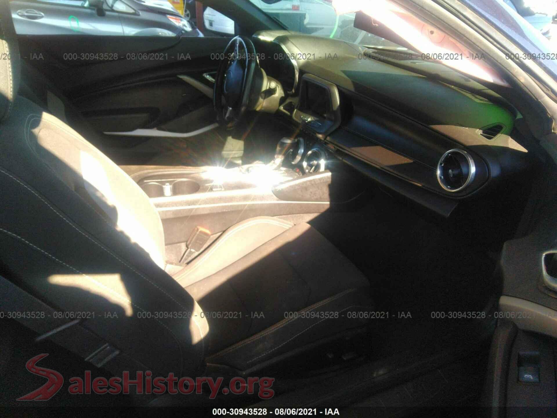 2016 CHEVROLET CAMARO VIN 1G1FB1RX1G0183471, rear view