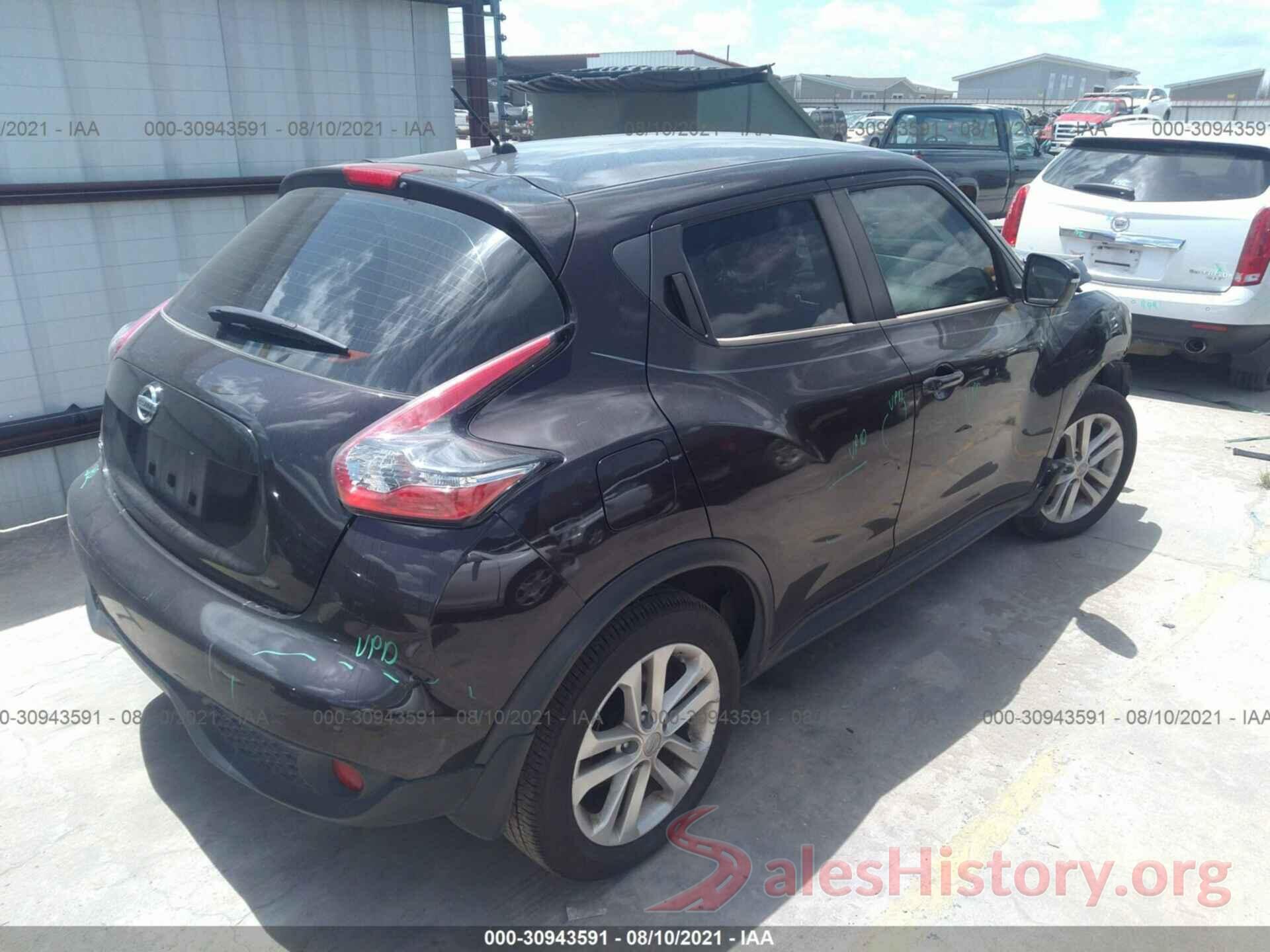 JN8AF5MR7GT601900 2016 NISSAN JUKE