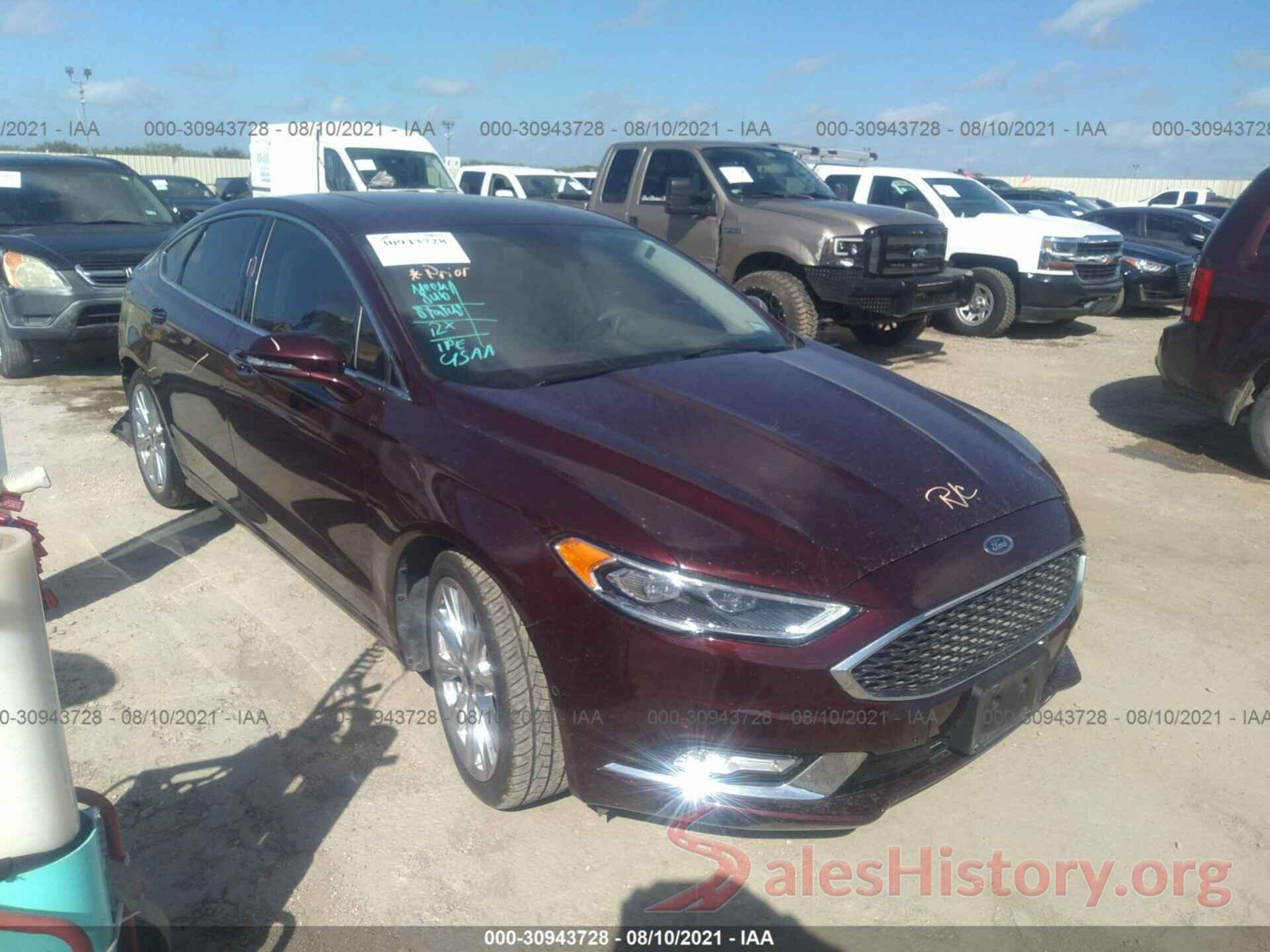 3FA6P0D92HR120561 2017 FORD FUSION