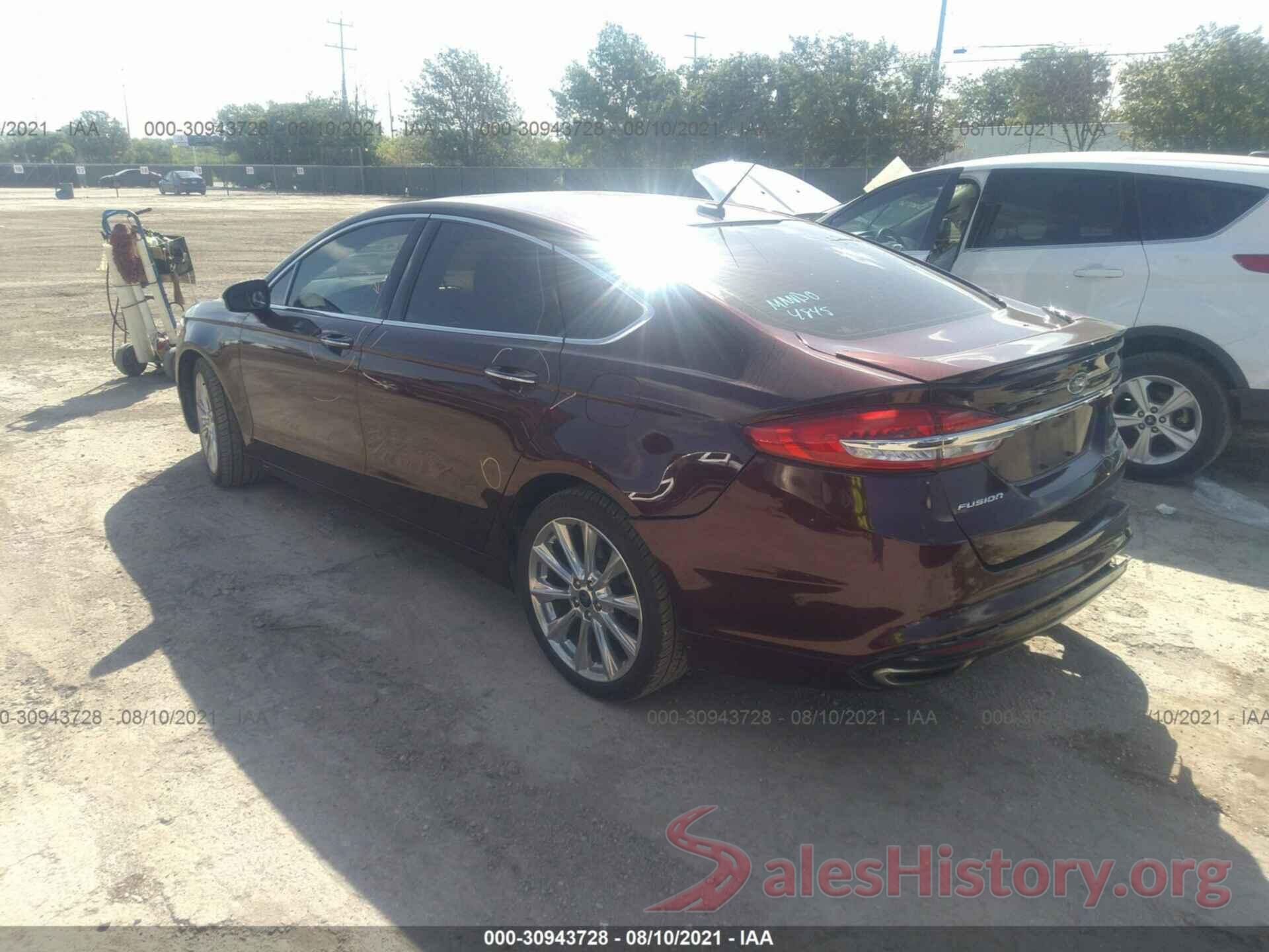 3FA6P0D92HR120561 2017 FORD FUSION