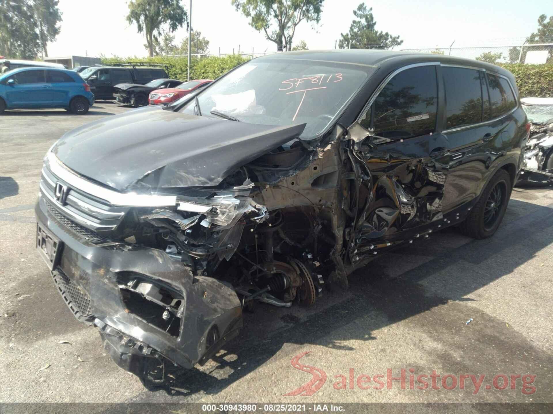 5FNYF5H50JB024137 2018 HONDA PILOT