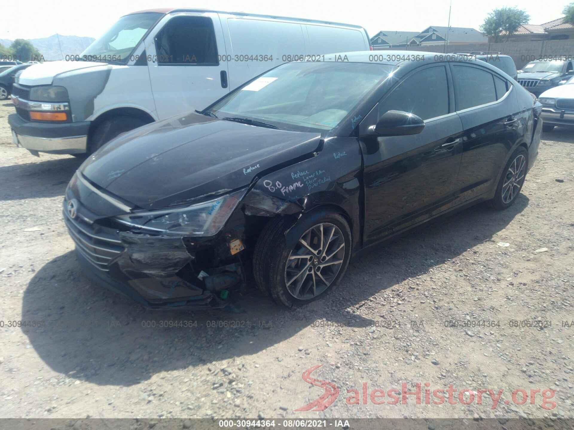 5NPD84LF5KH420585 2019 HYUNDAI ELANTRA