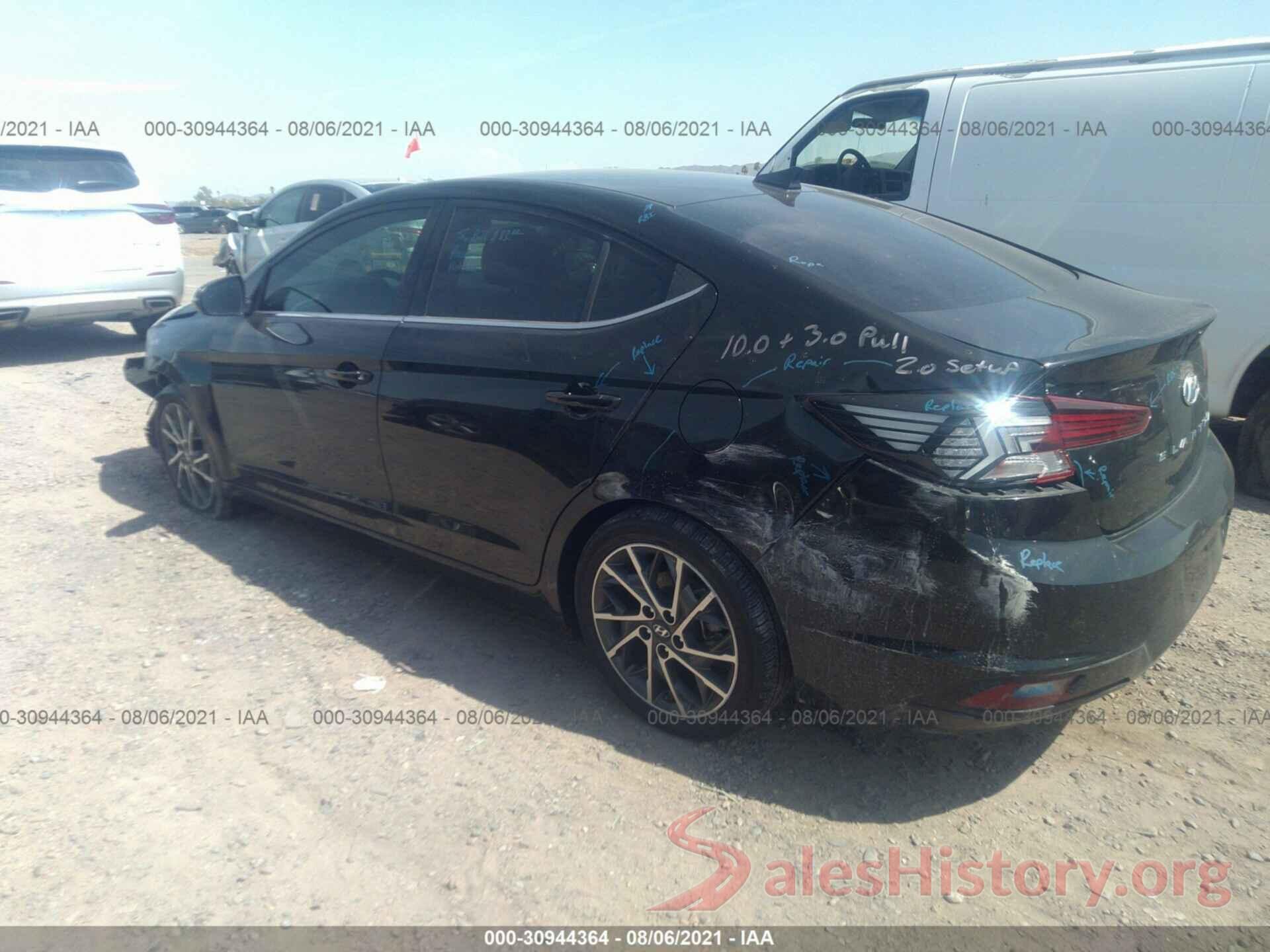 5NPD84LF5KH420585 2019 HYUNDAI ELANTRA