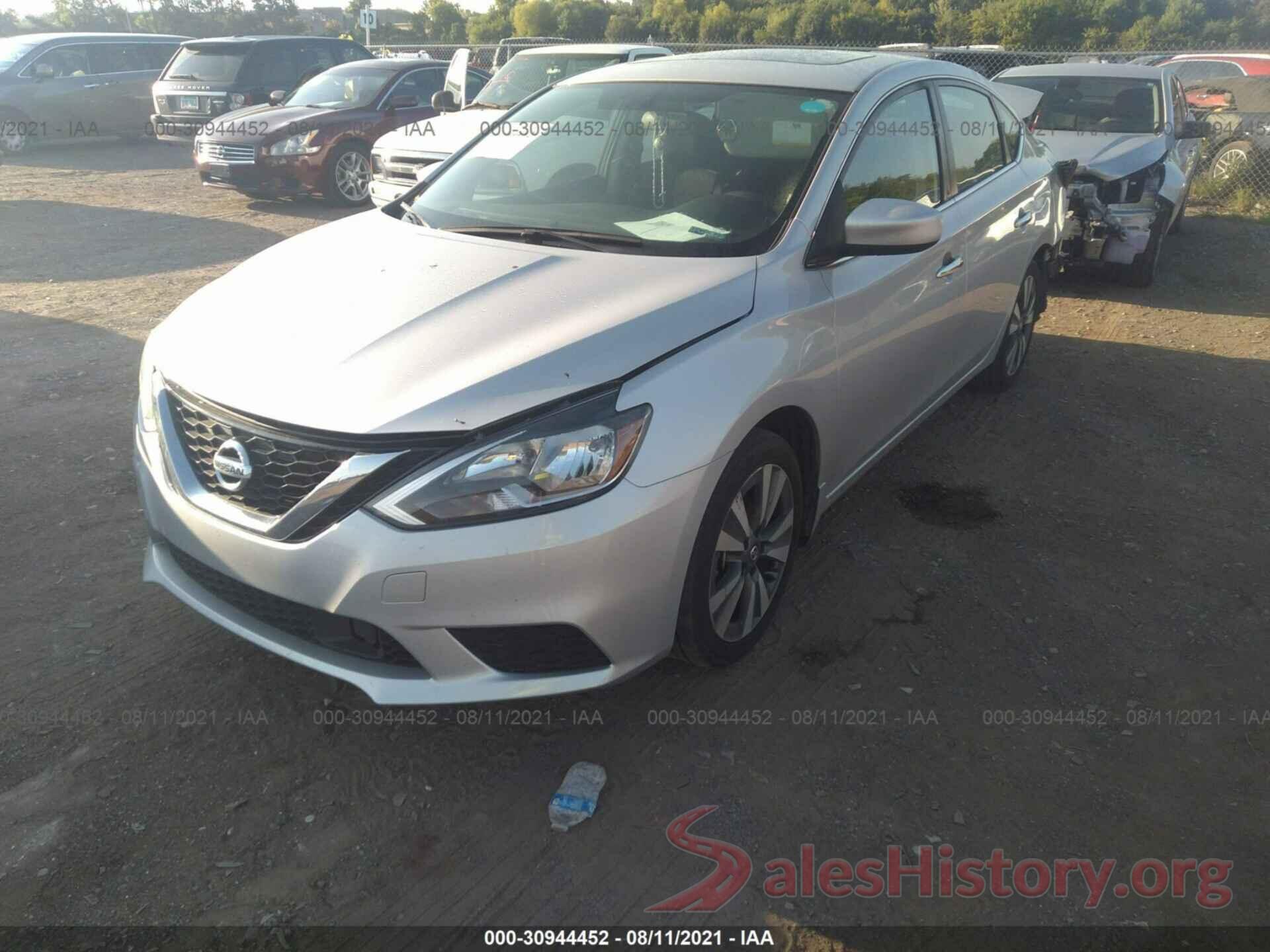 3N1AB7APXKY289113 2019 NISSAN SENTRA