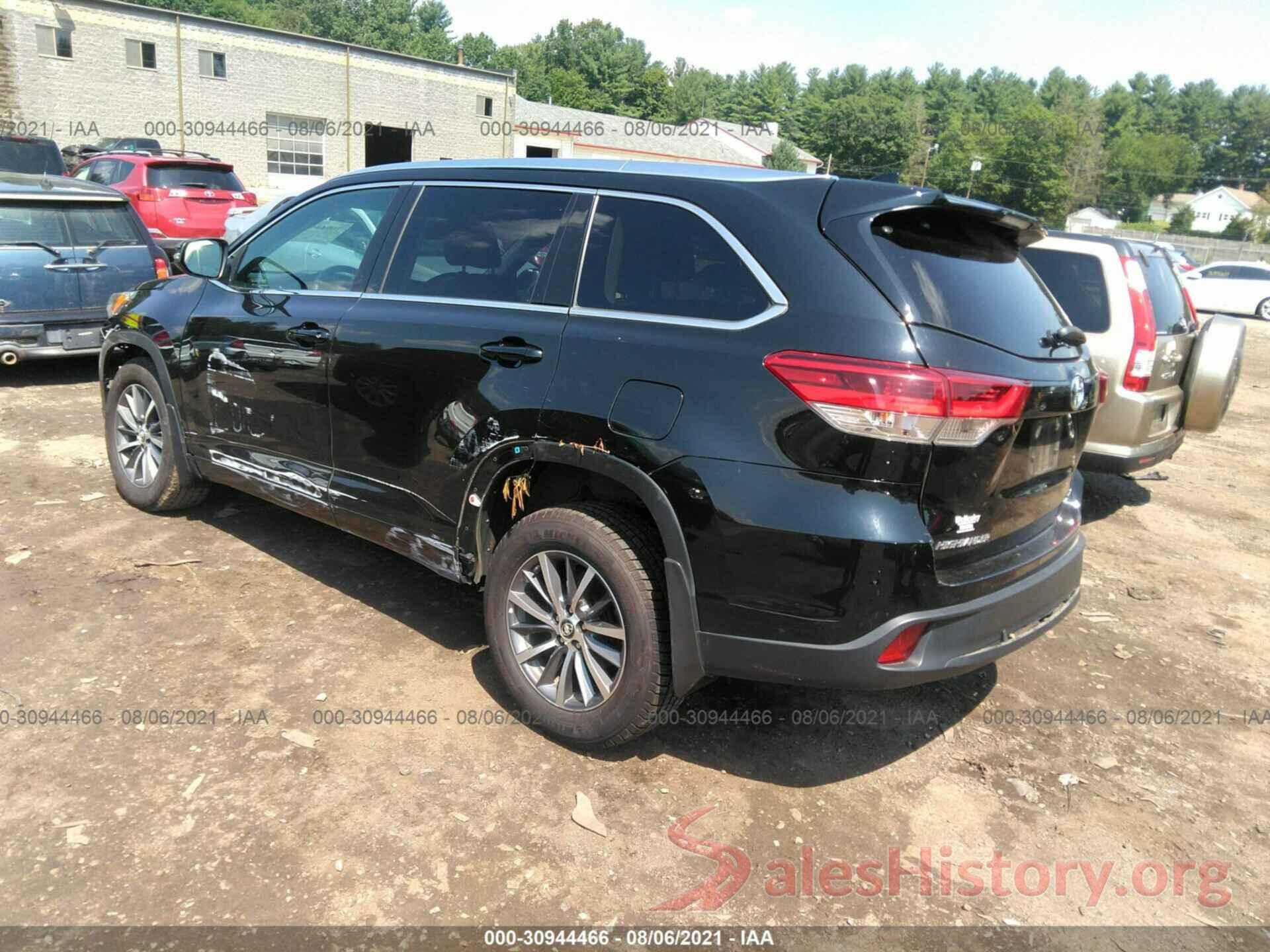 5TDJZRFH7HS433965 2017 TOYOTA HIGHLANDER