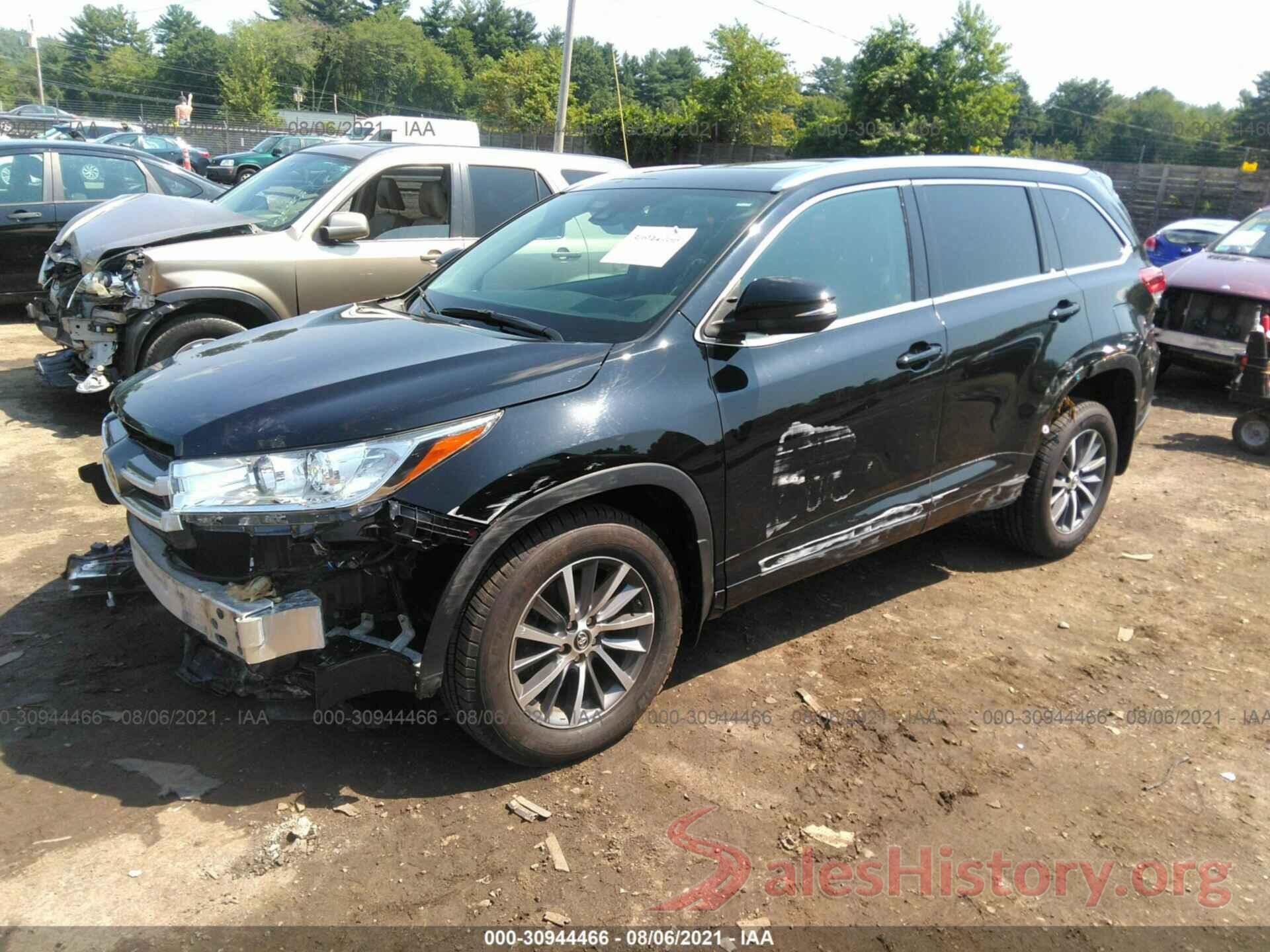 5TDJZRFH7HS433965 2017 TOYOTA HIGHLANDER