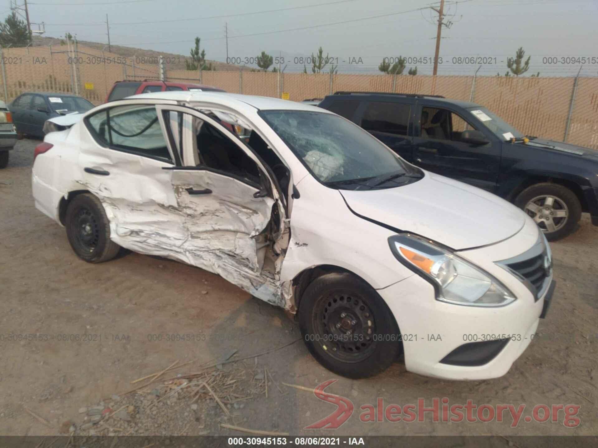 3N1CN7AP6GL880916 2016 NISSAN VERSA