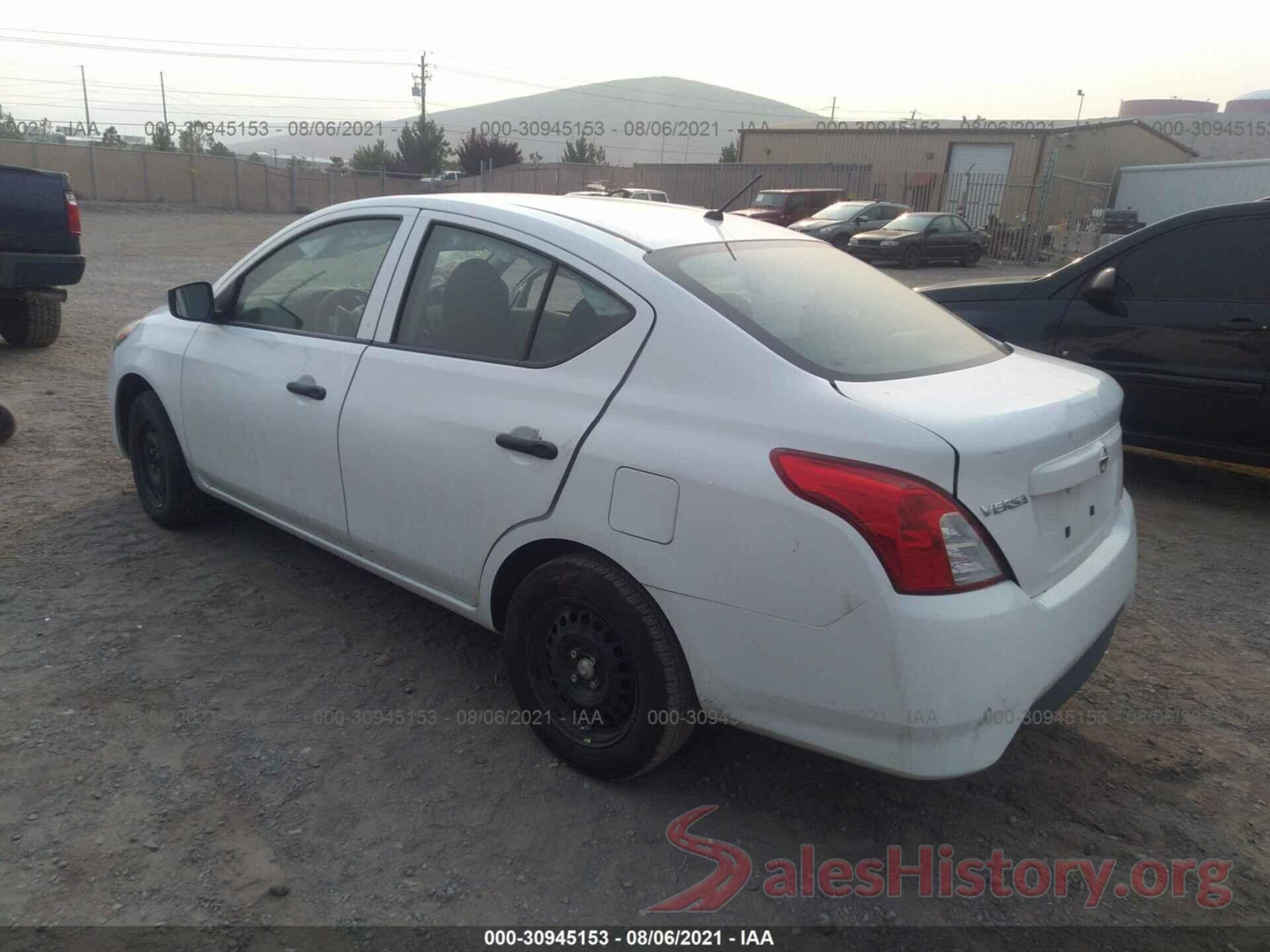 3N1CN7AP6GL880916 2016 NISSAN VERSA