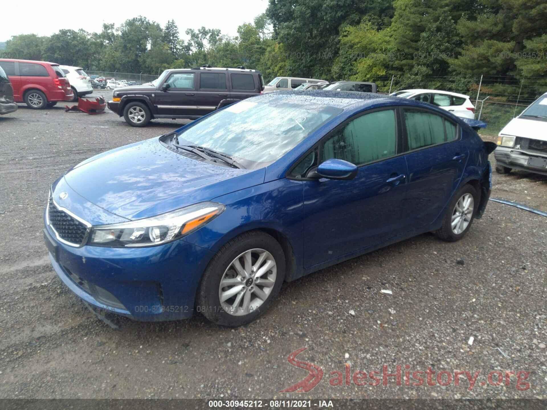 3KPFL4A7XHE159762 2017 KIA FORTE