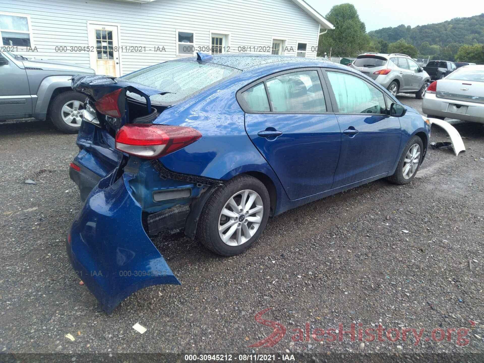 3KPFL4A7XHE159762 2017 KIA FORTE