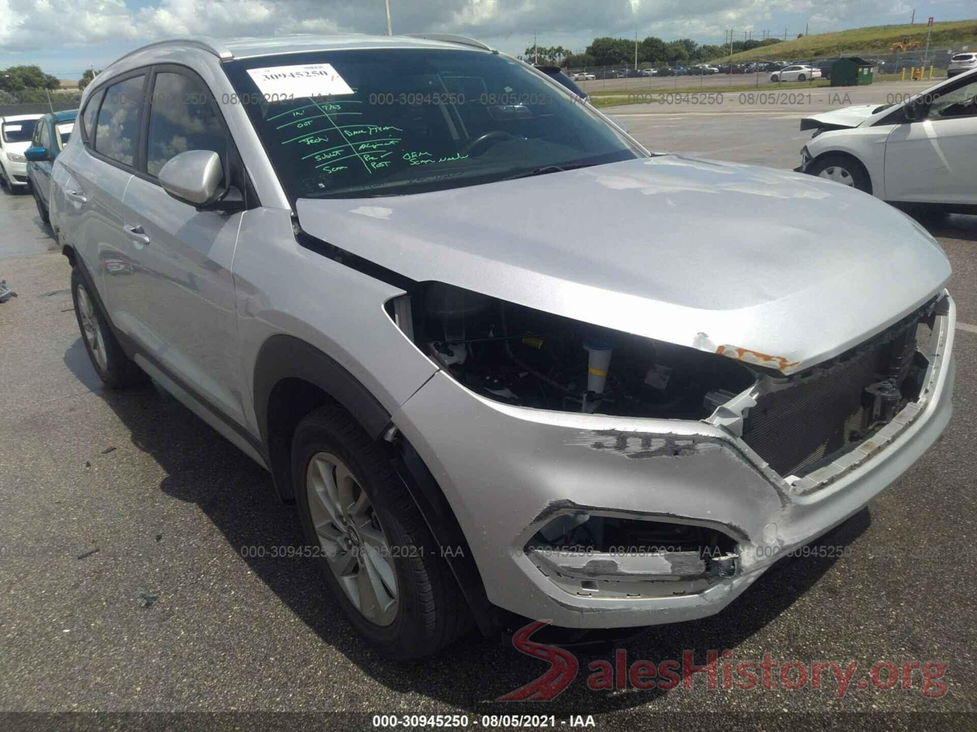 KM8J33A44JU635954 2018 HYUNDAI TUCSON